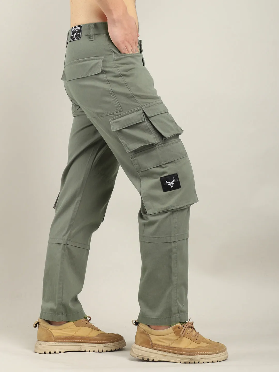 Dope Pistachio Green Multipocket  Cargo