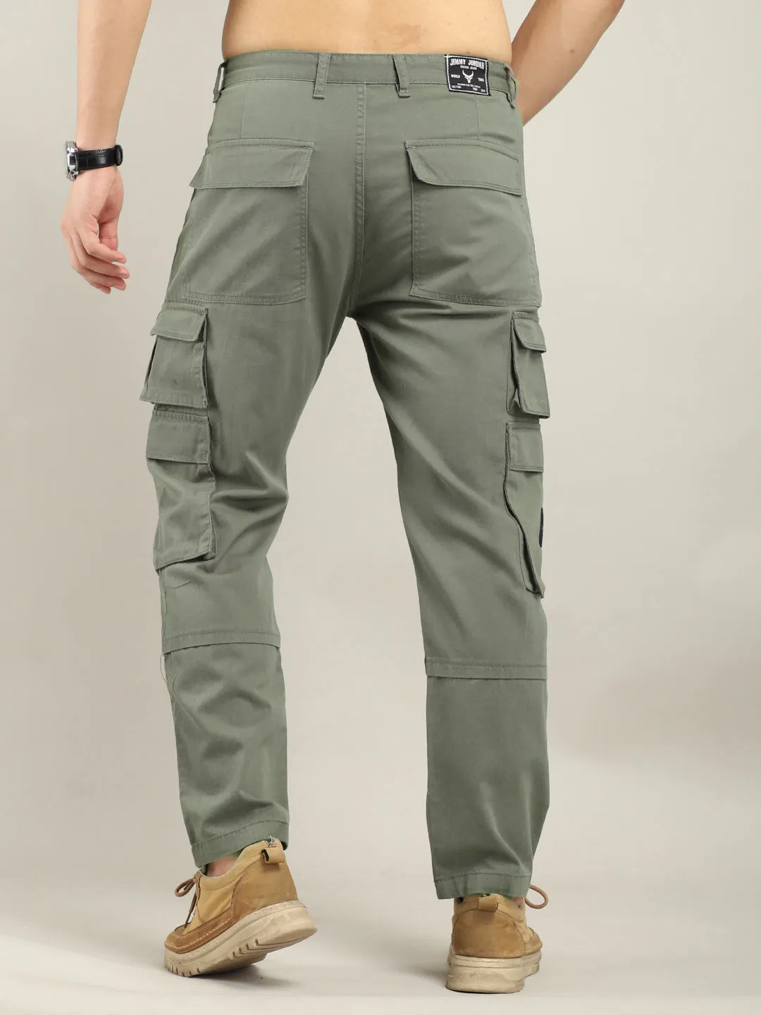 Dope Pistachio Green Multipocket  Cargo