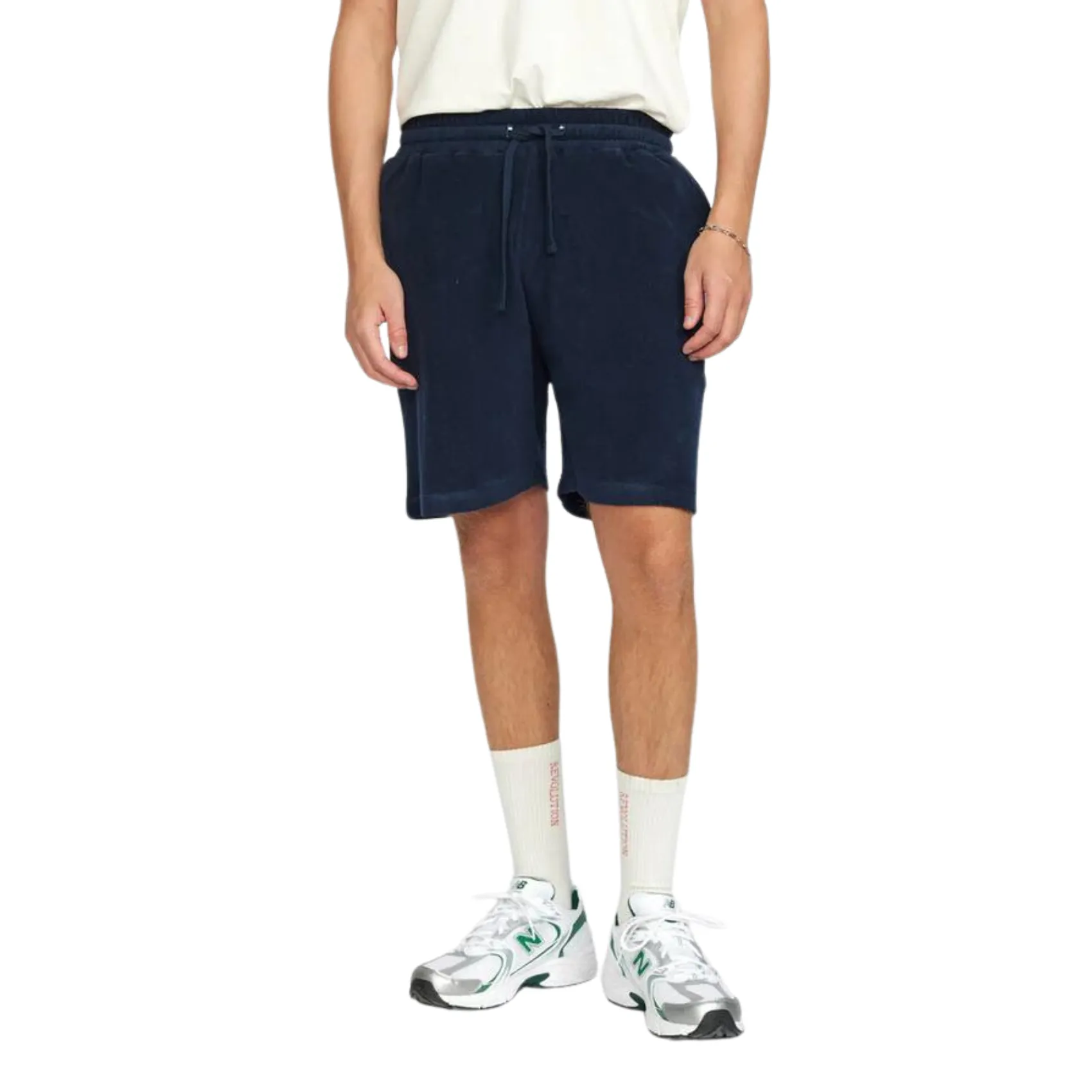 Elastic Terry Short - Navy