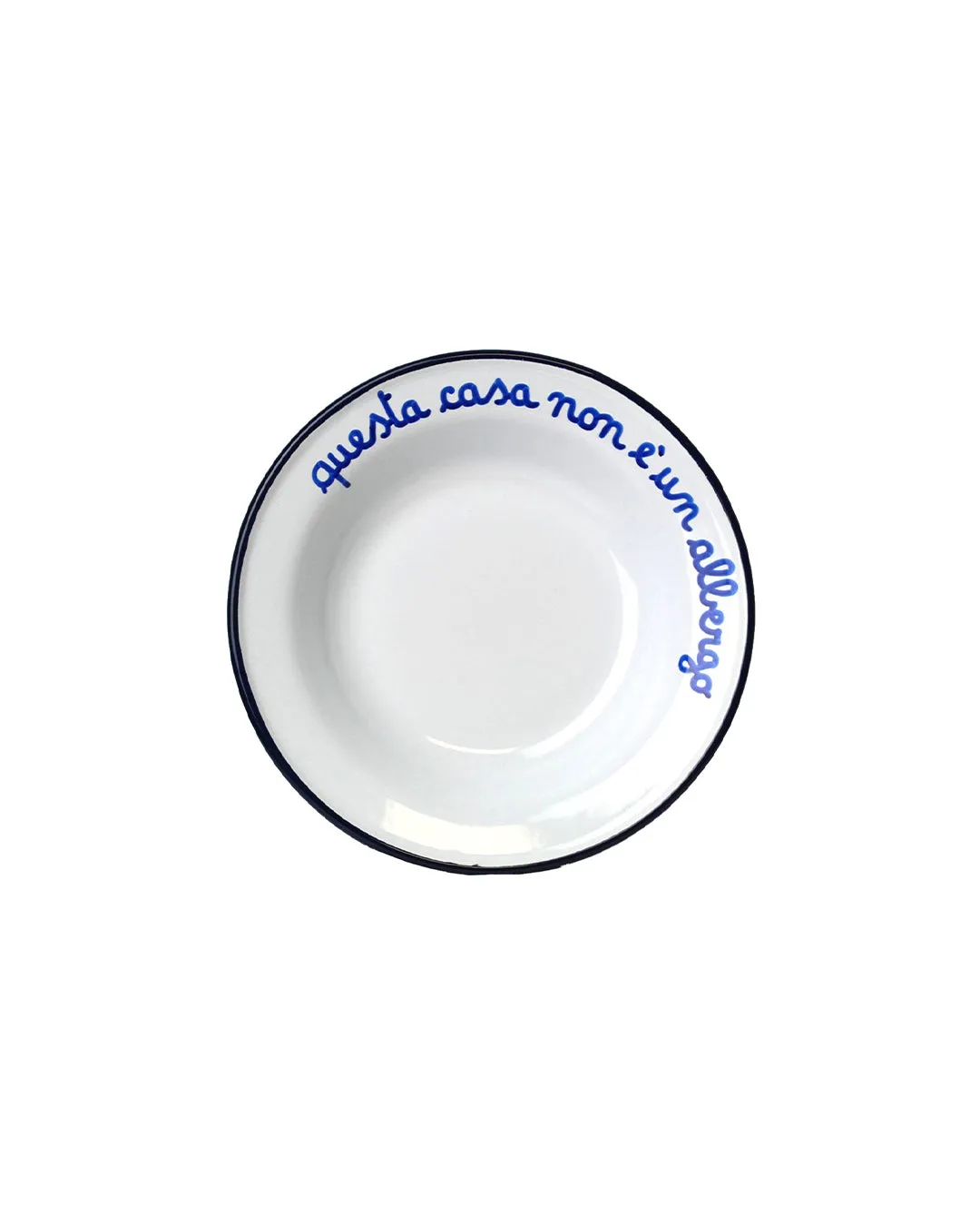 Enamel deep plate Italian MIX - Set of 6 (-10%)