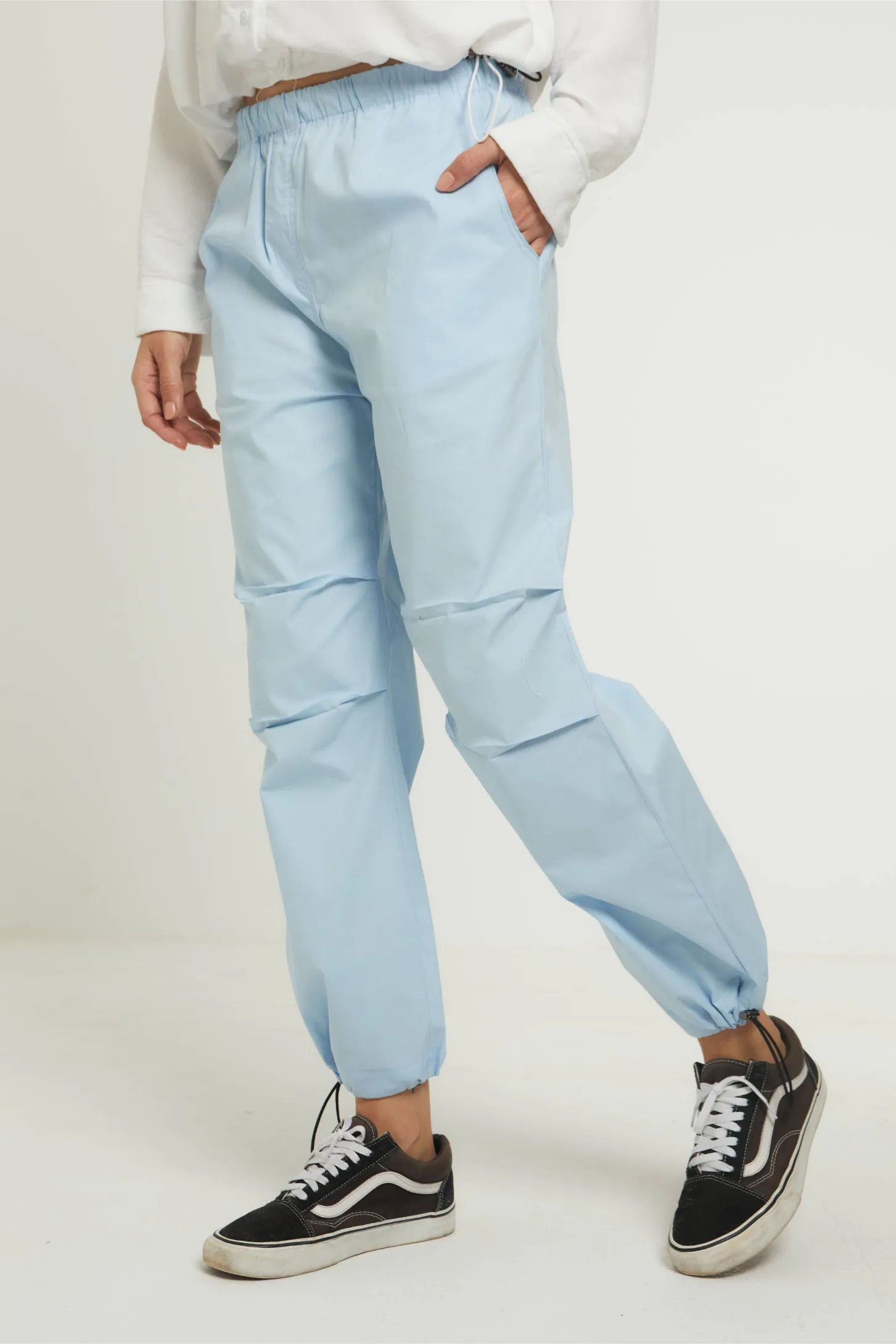 EVERYDAY PARACHUTE PANTS - BLUE