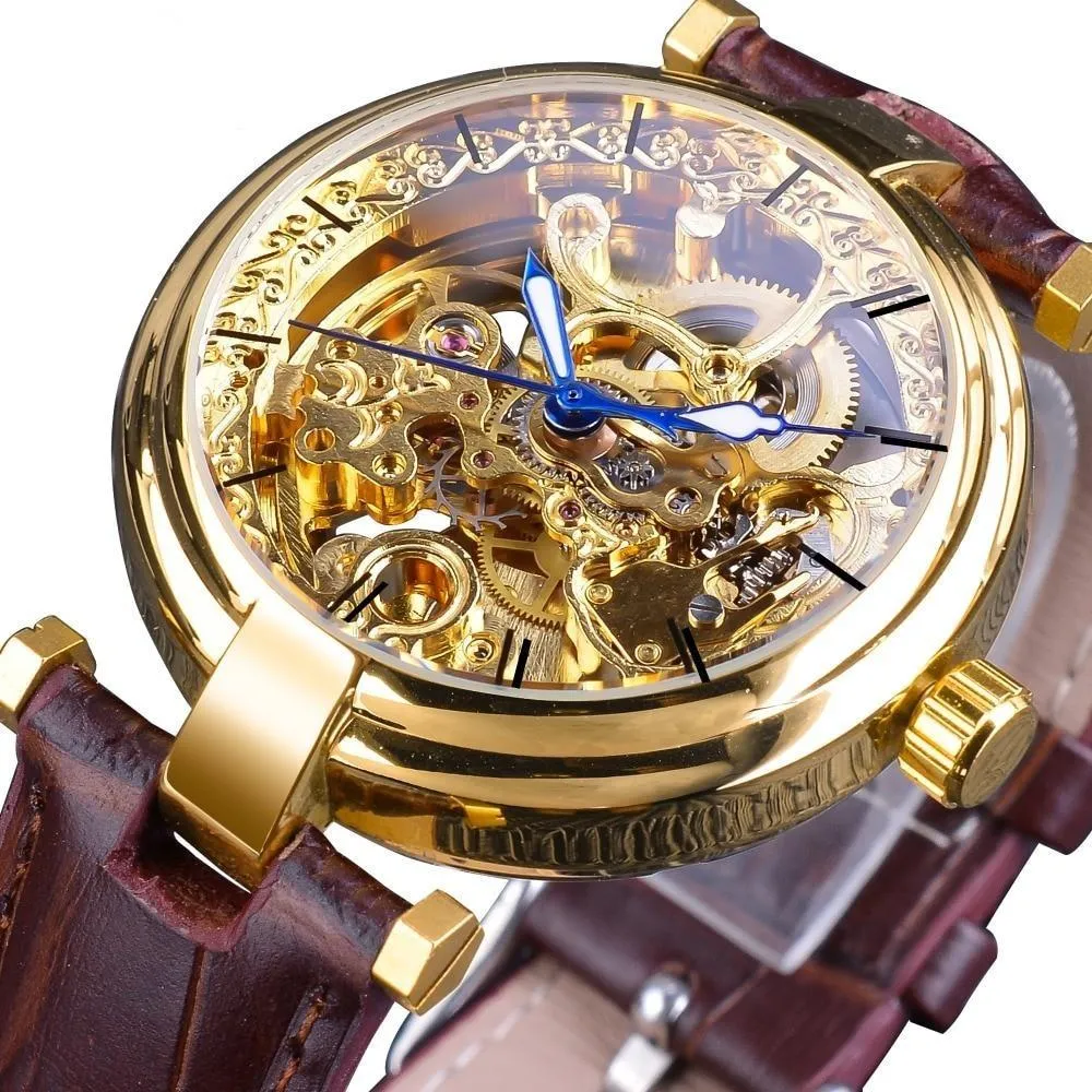 Firenze Luxury Mechanical Skeleton Watch