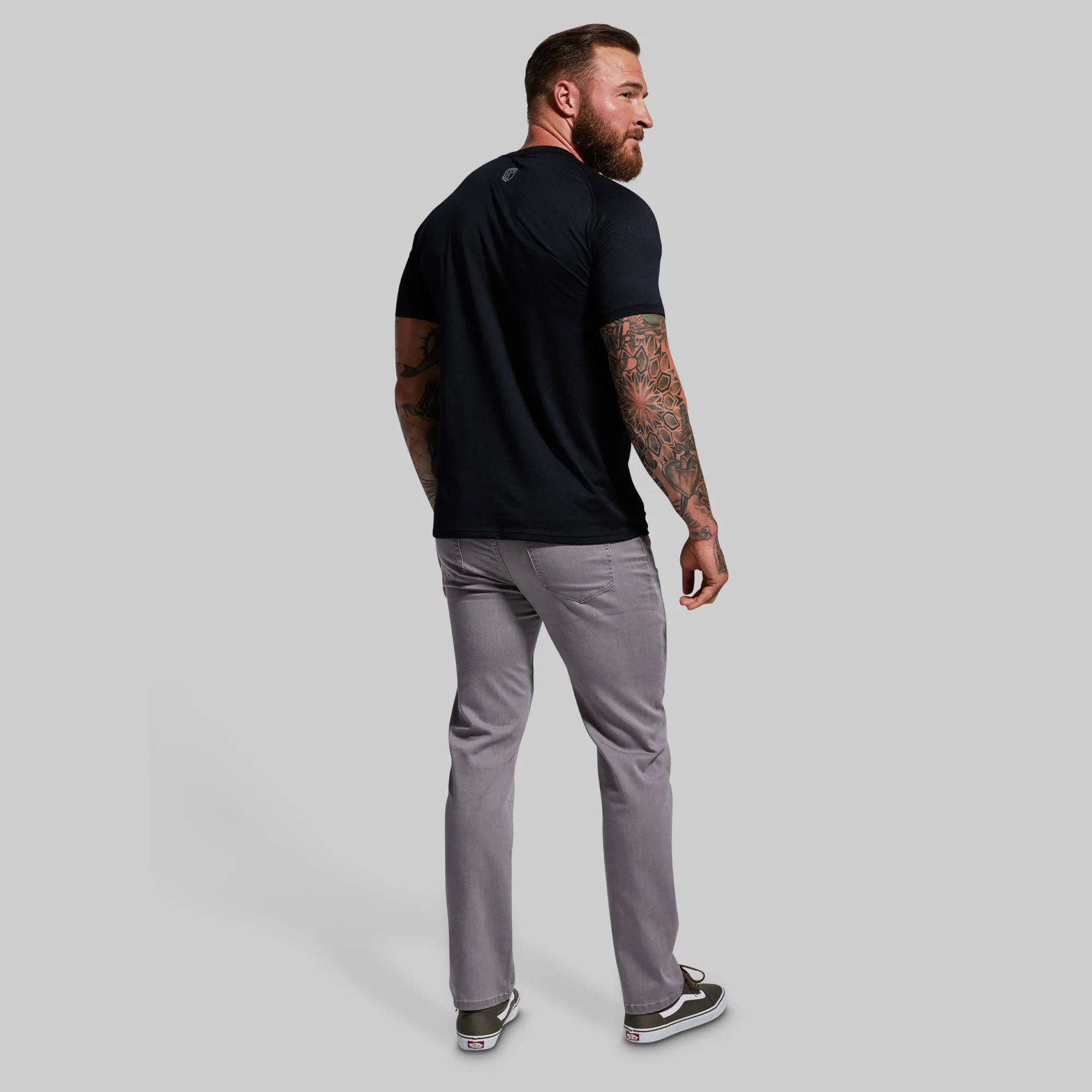 FLEX Stretchy Athletic Fit Jean (Grey)