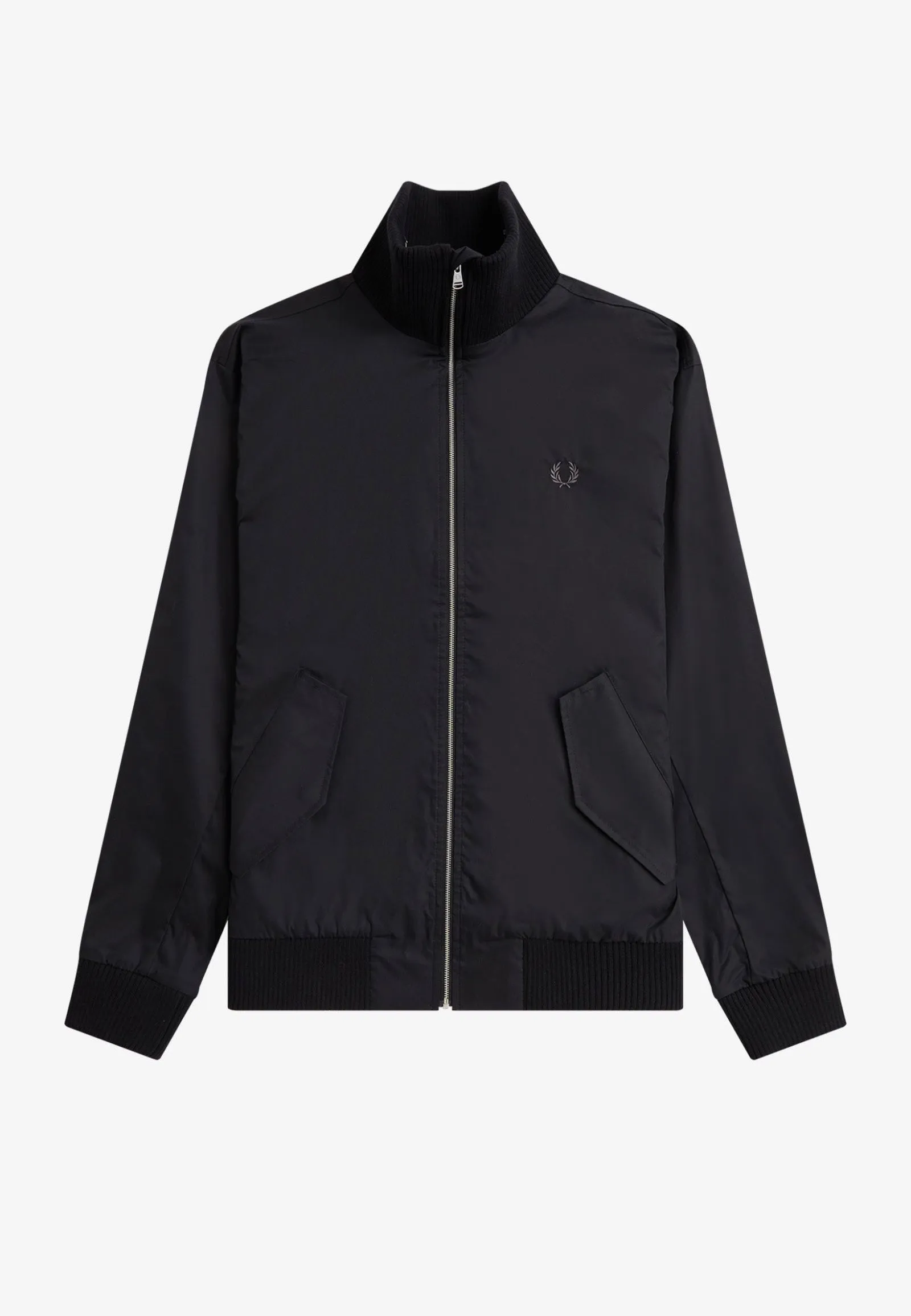 Fred Perry - Knitted Rib Tennis Black - Jacket