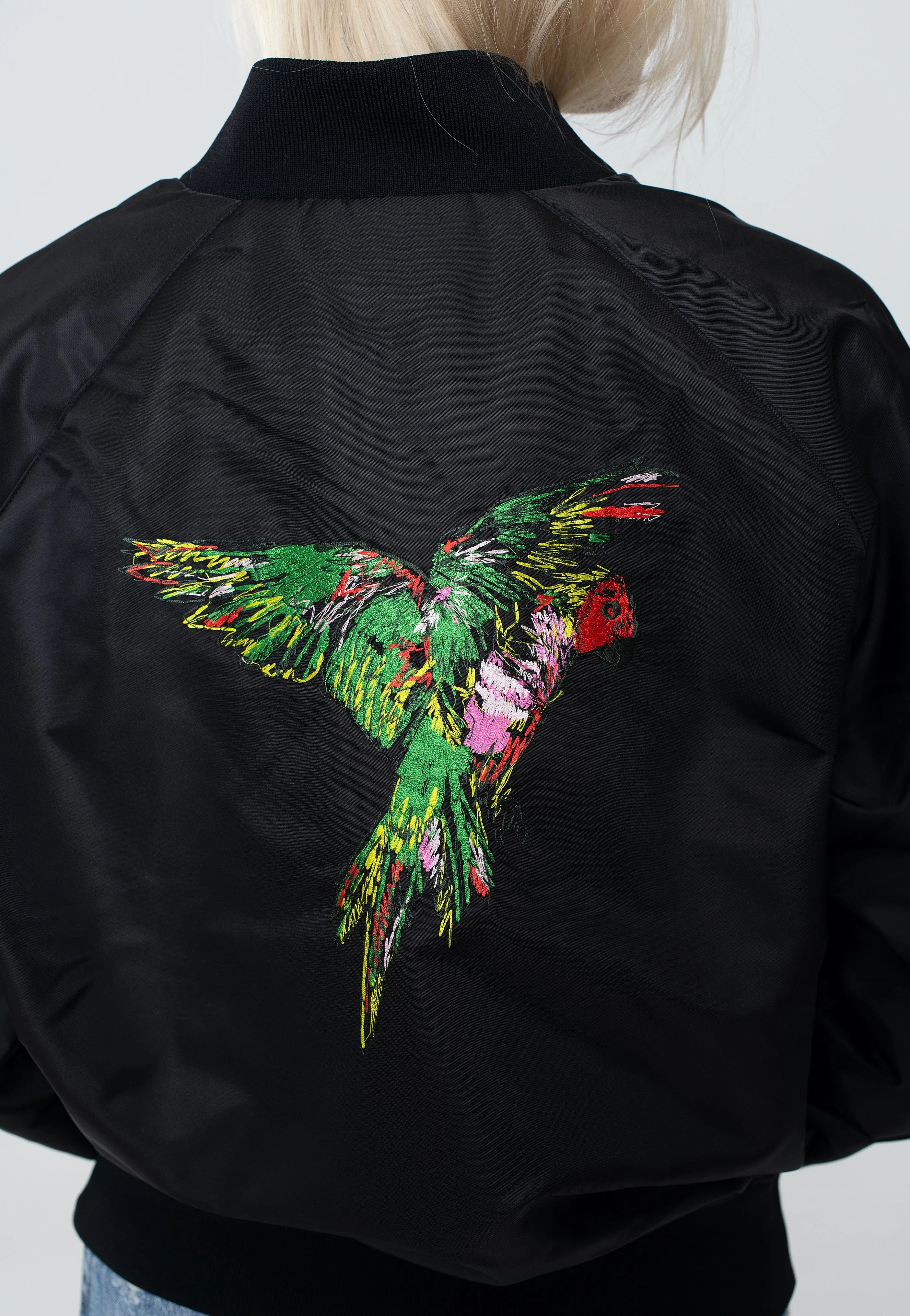 Fred Perry x Amy Winehouse - Embroidered Bomber Black - Jacket