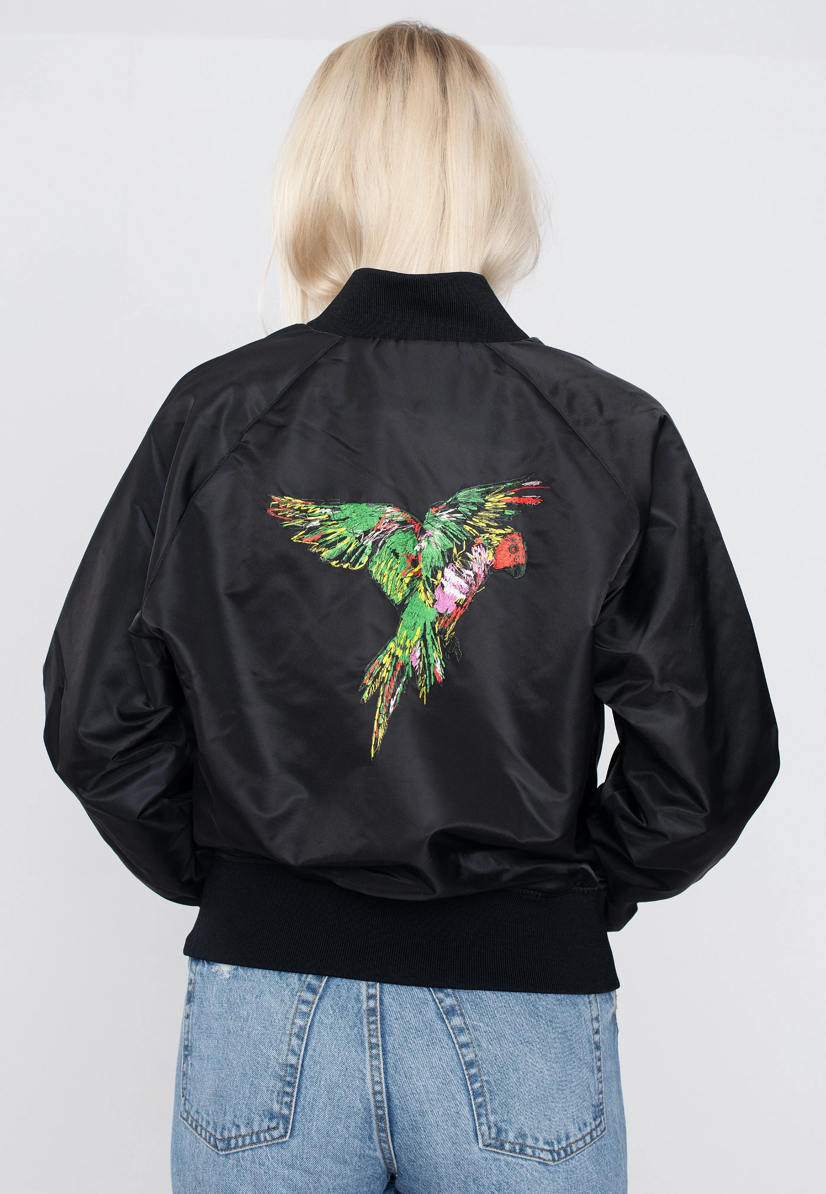 Fred Perry x Amy Winehouse - Embroidered Bomber Black - Jacket