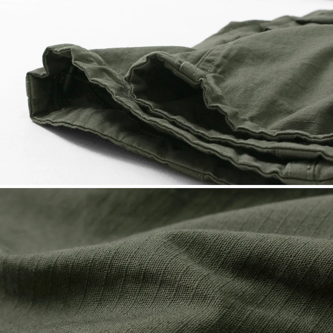 GARAGE GREEN WORKS / Gardener Cotton Ripstop Cargo Pants