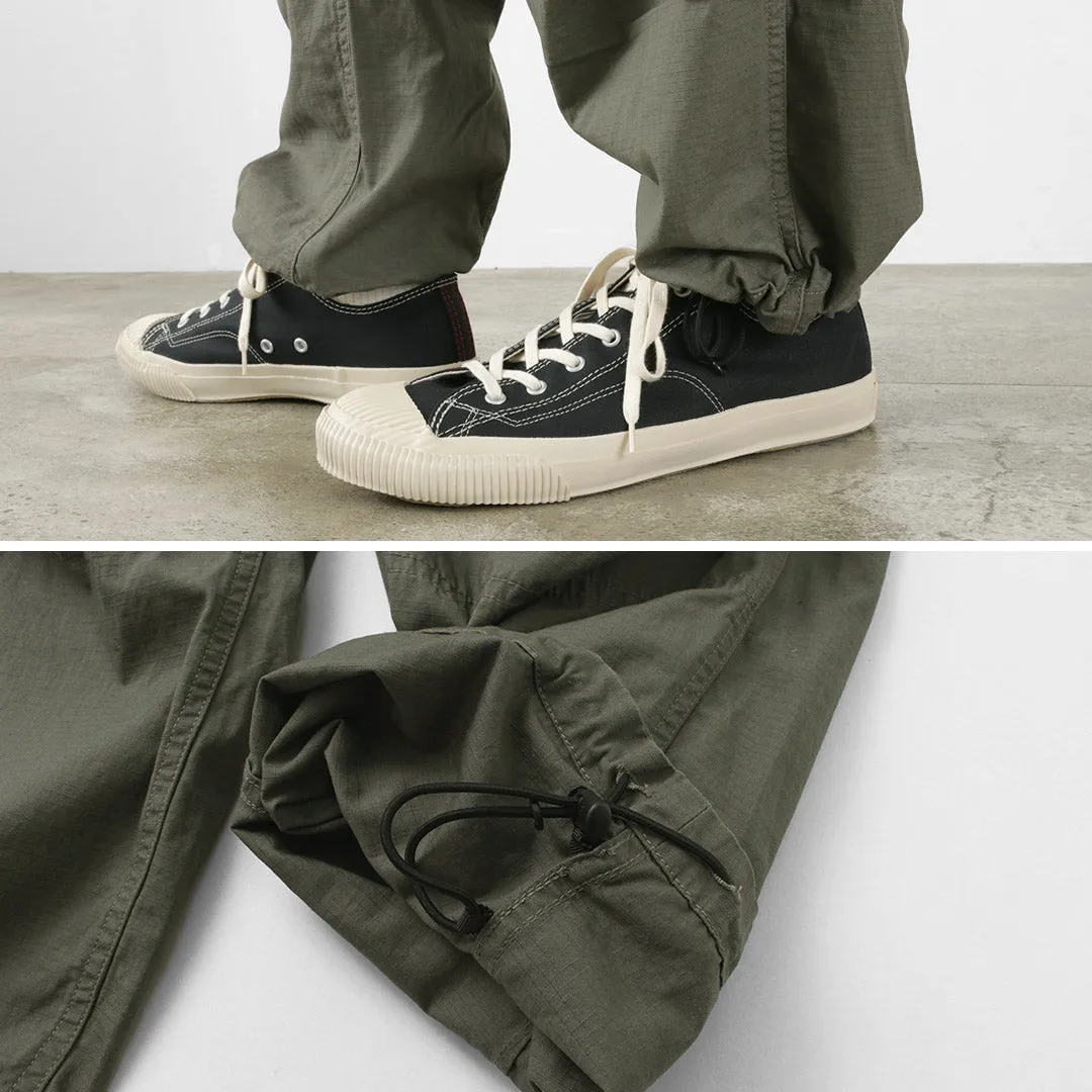 GARAGE GREEN WORKS / Gardener Cotton Ripstop Cargo Pants