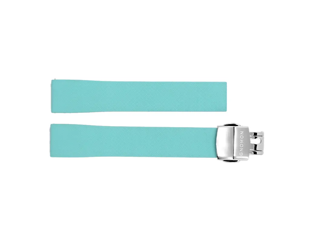 Gnomon FKM Rubber Strap Turquoise