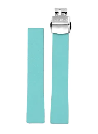 Gnomon FKM Rubber Strap Turquoise