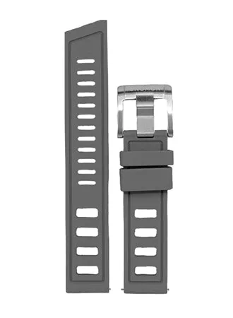 Gnomon Ventilé FKM Rubber Strap Grey