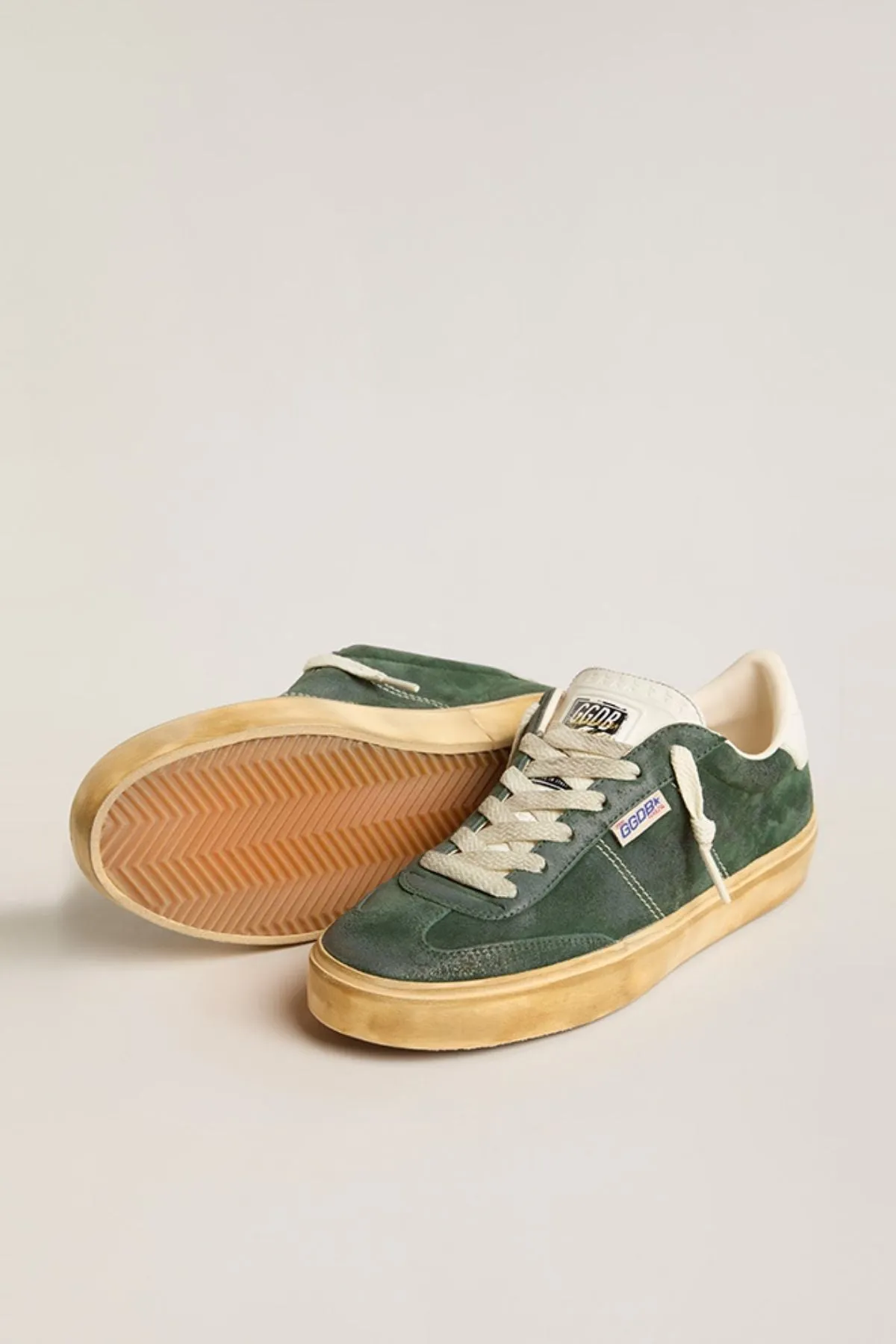 Golden Goose Soul Star Sneaker - Green/ Milk