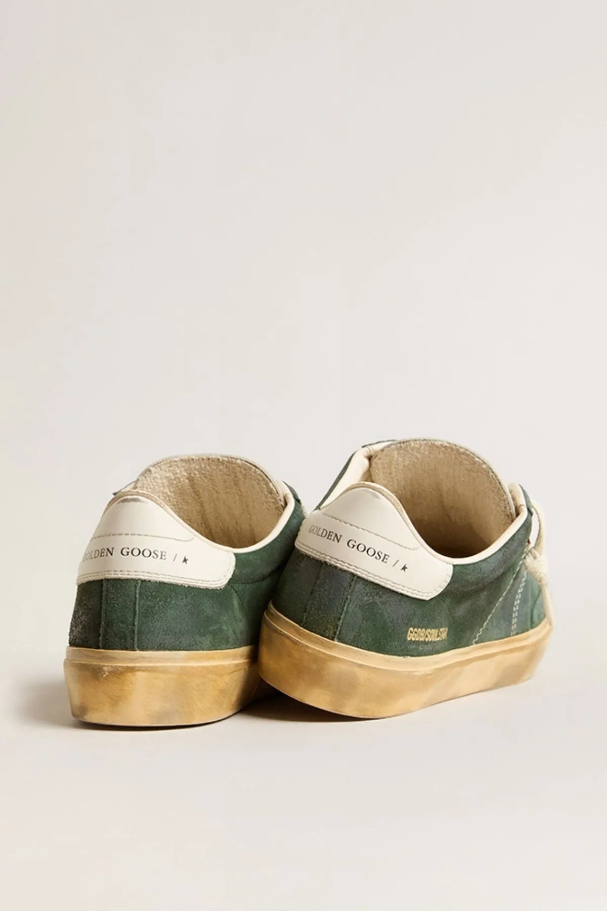 Golden Goose Soul Star Sneaker - Green/ Milk