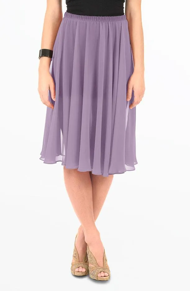 Hana Midi Chiffon - Convertible Women's Everyday Travel Skirts