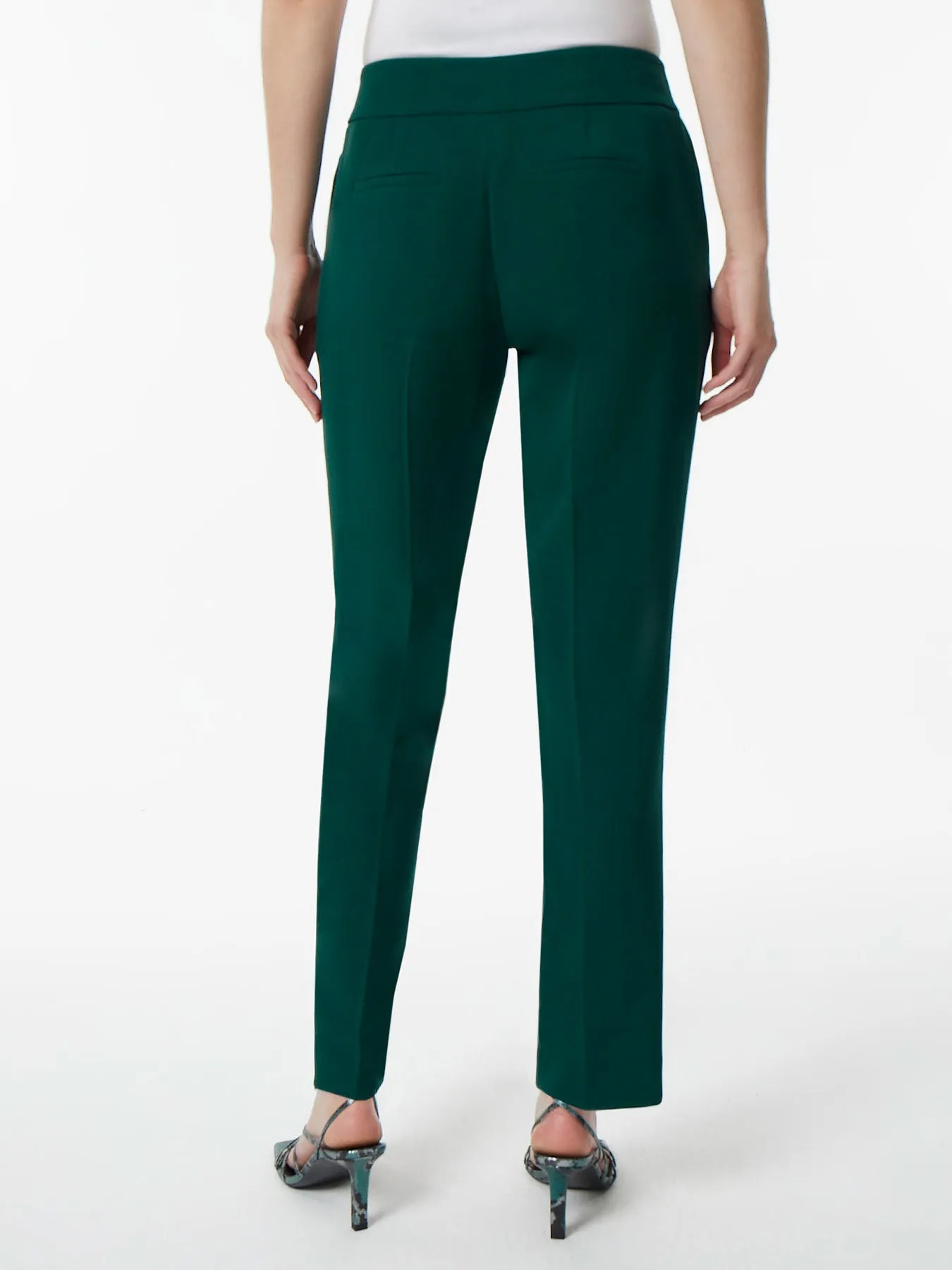 Harlow Pant, Iconic Stretch Crepe