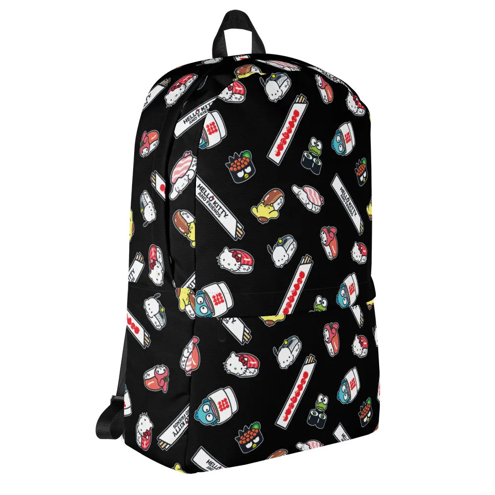 Hello Kitty and Friends Sushi Time All-over Print Backpack