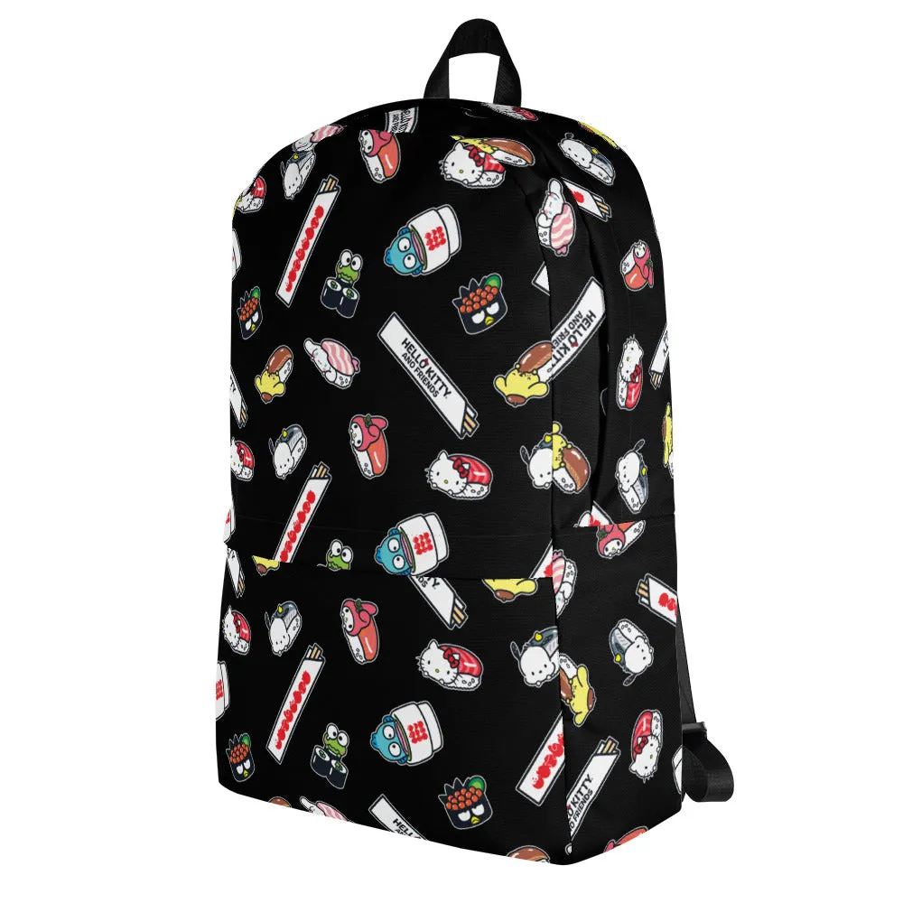 Hello Kitty and Friends Sushi Time All-over Print Backpack