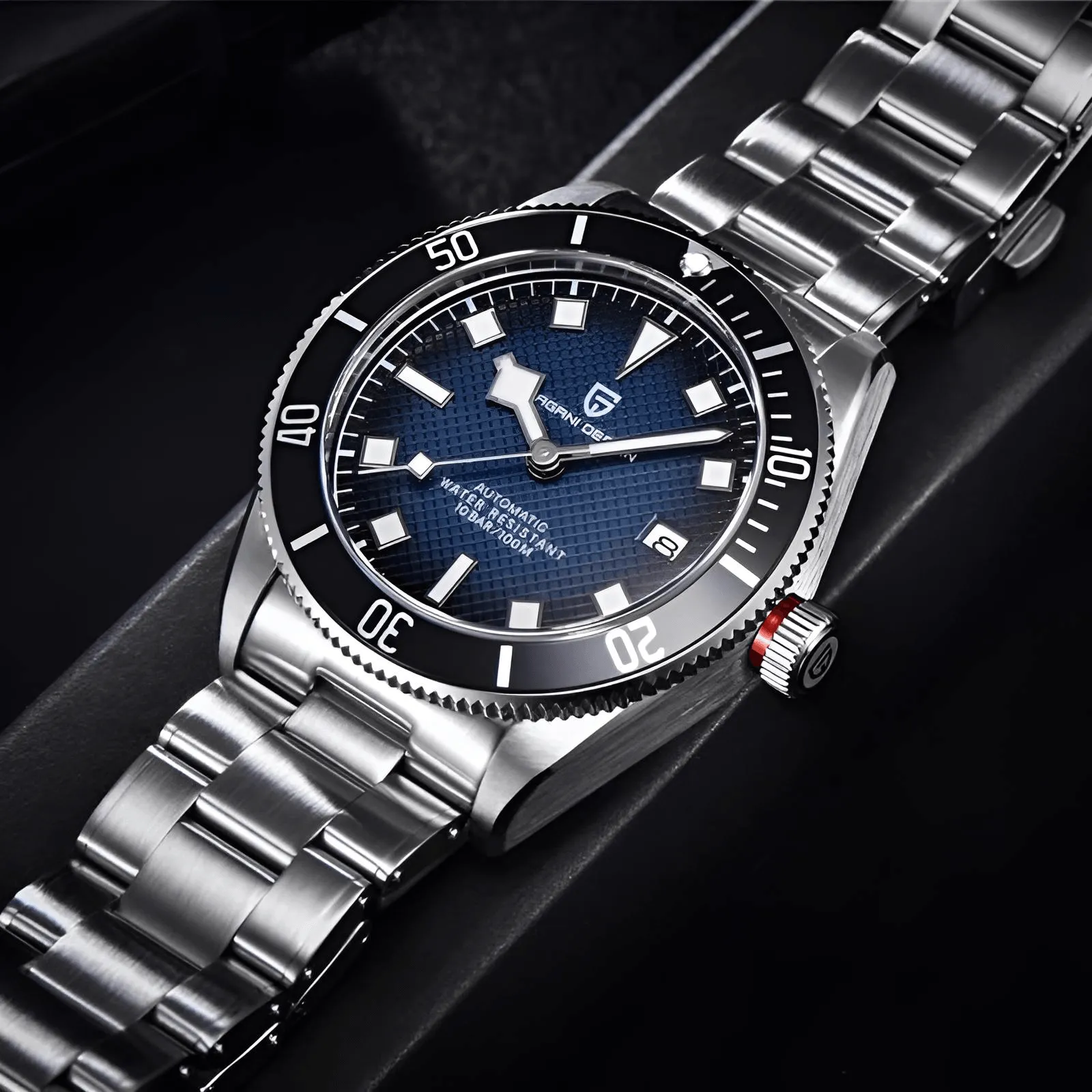 Homage to Tudor BB 58 Watch Men's Watches Retro Automatic Watch Men Mechanical Wristwatch Luxury NH35A 100M Waterproof