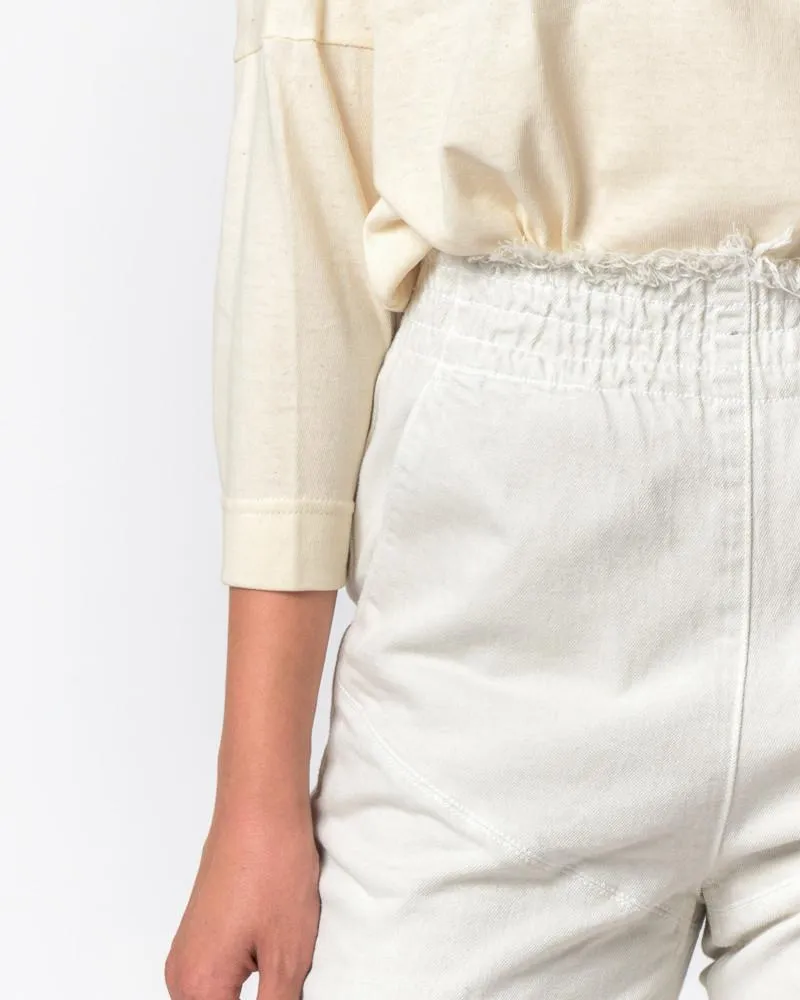 Idyll Pant in Dirty White