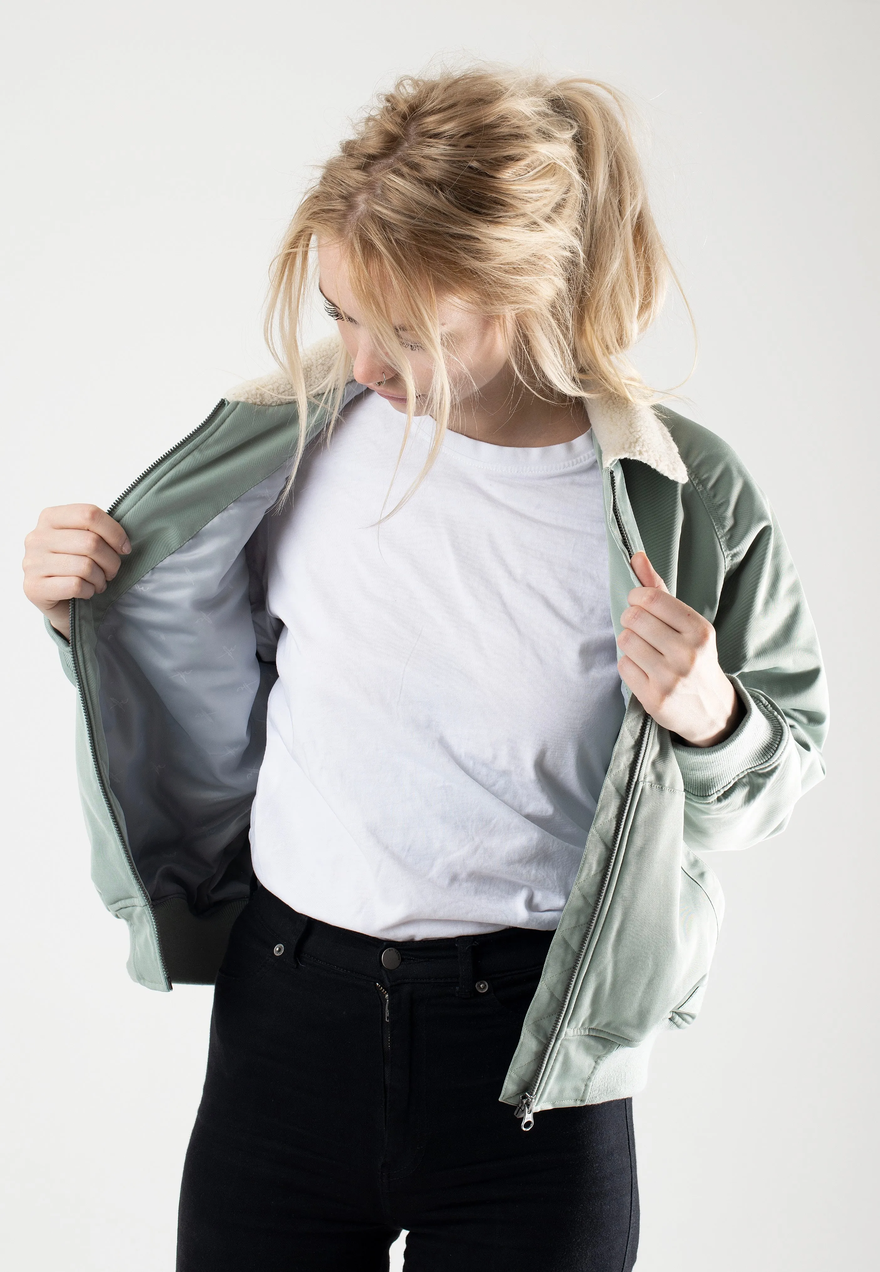 Iriedaily - Melly Pilot Light Sage - Jacket