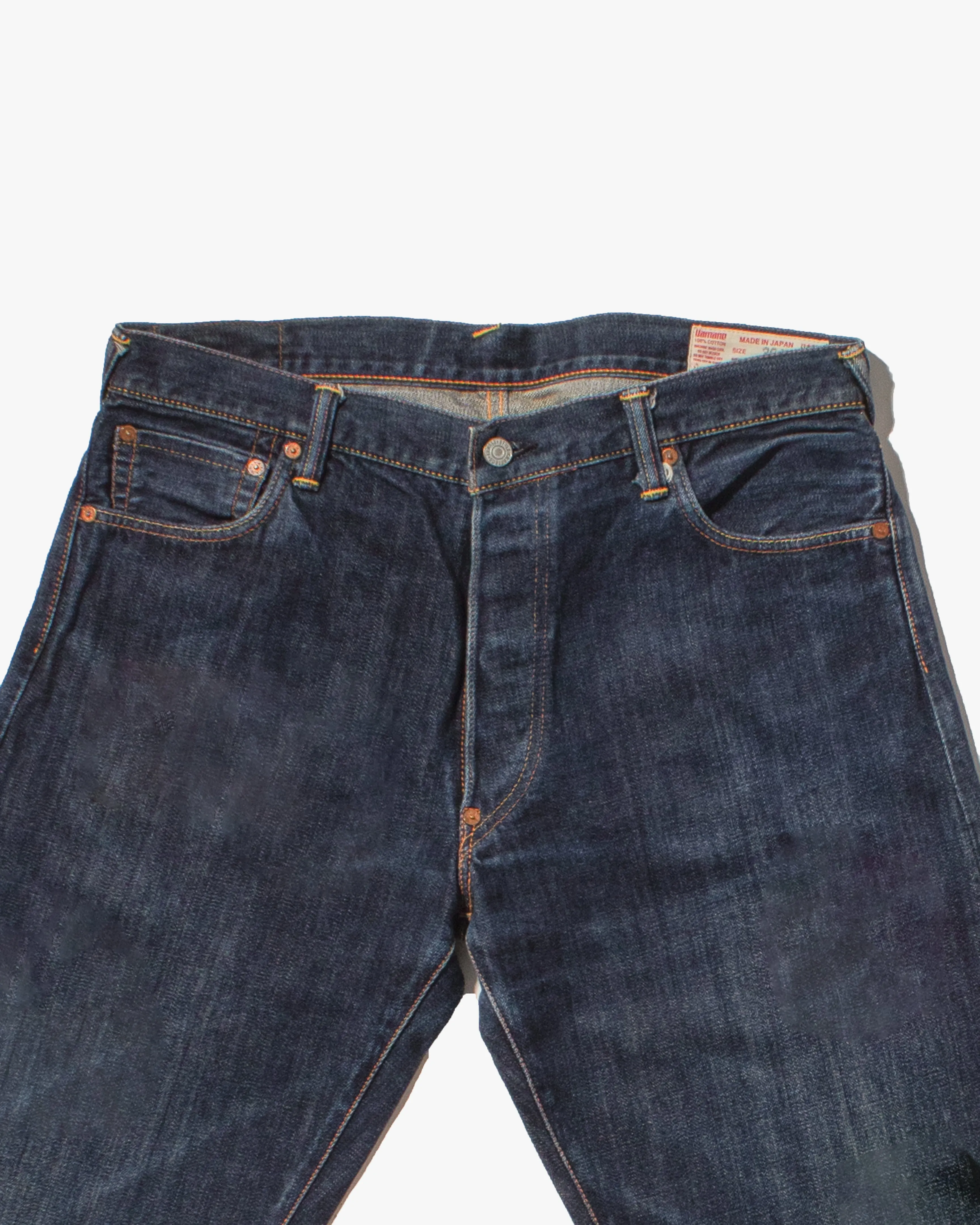 Japanese Repro Selvedge Denim Jeans, Evisu Brand - 36 x 35