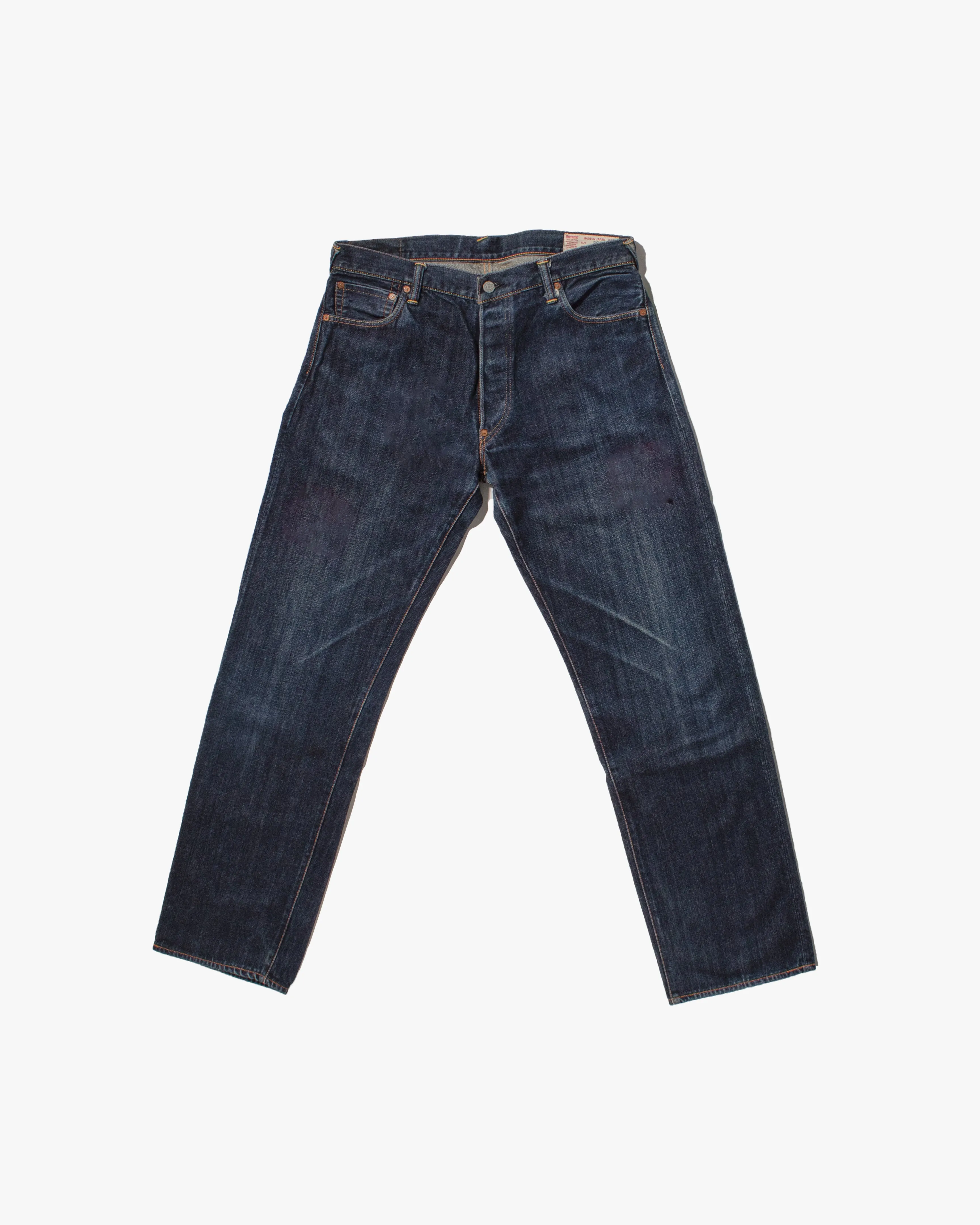 Japanese Repro Selvedge Denim Jeans, Evisu Brand - 36 x 35