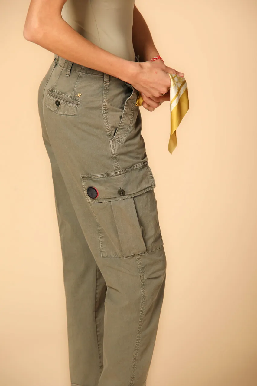 Judy Archivio W women's cargo pants in cotton twill icon washes relaxed