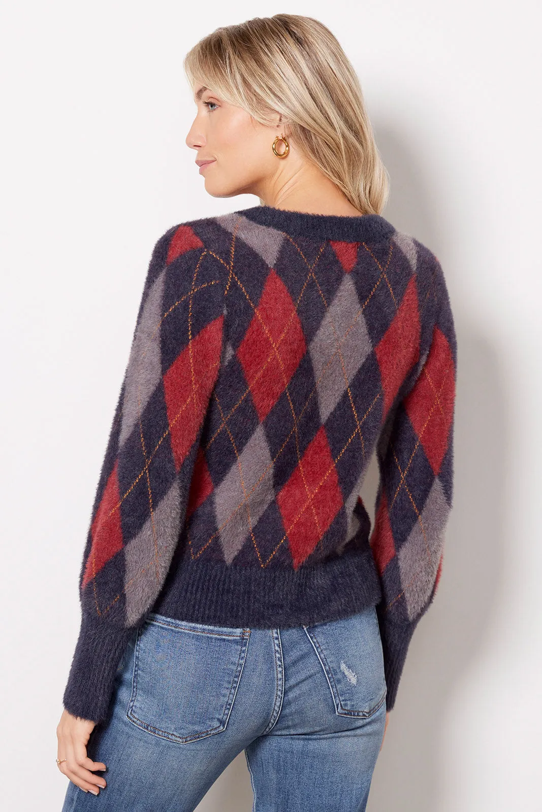 Lea Argyle Pullover