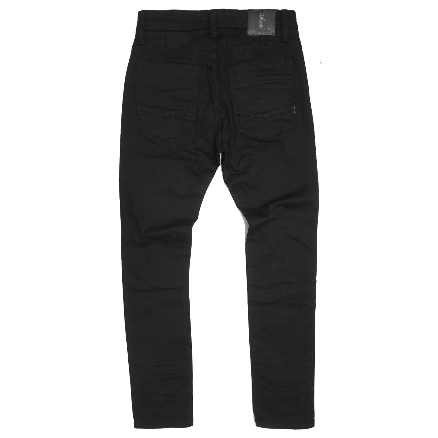 M1932 Makobi Brighton Shredded Twill Jeans - Black