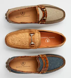 Martin Dingman Monte Carlo Horsebit Slip-Ons - Cork