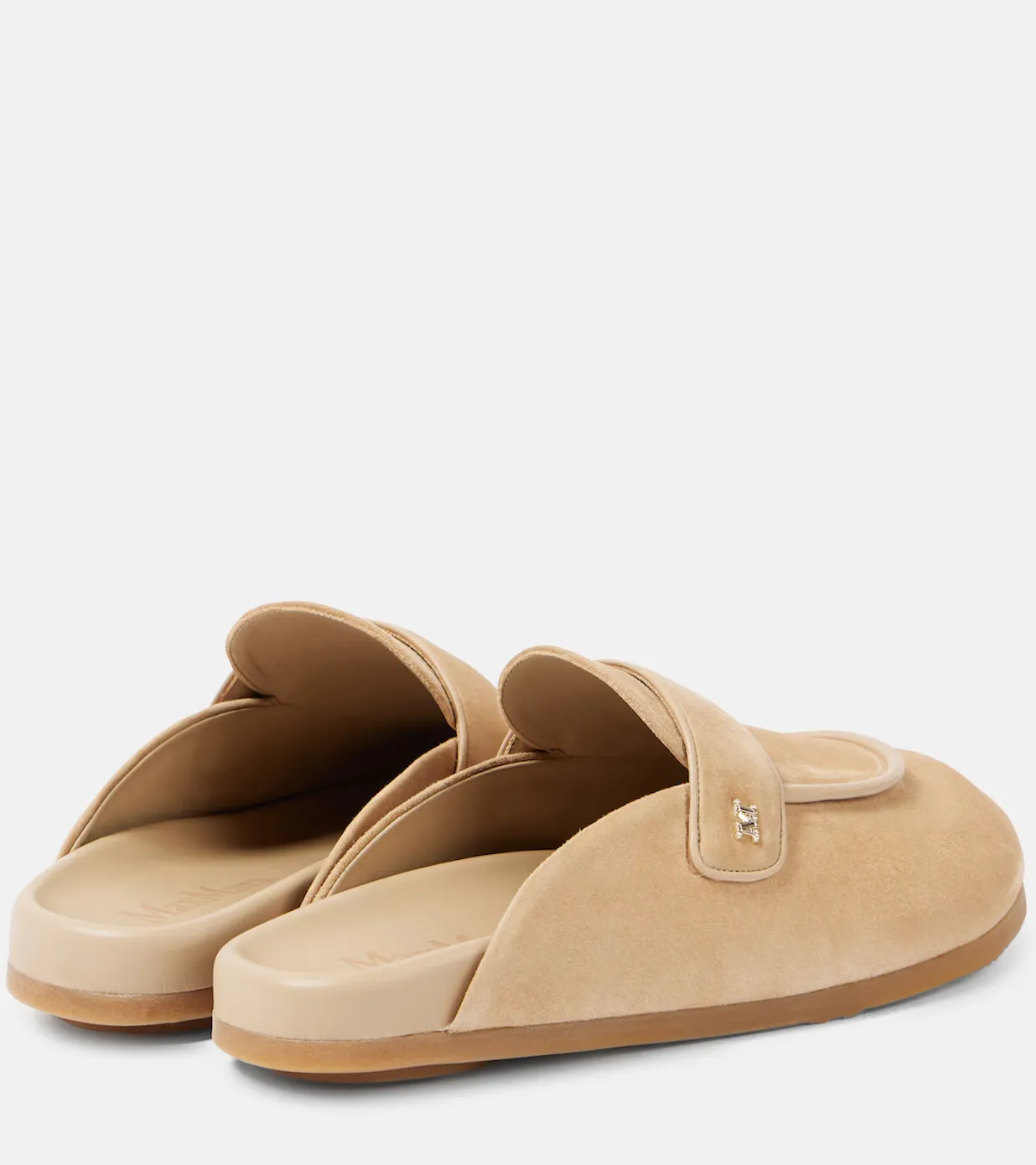 MAX MARA MANLY SUEDE MULES