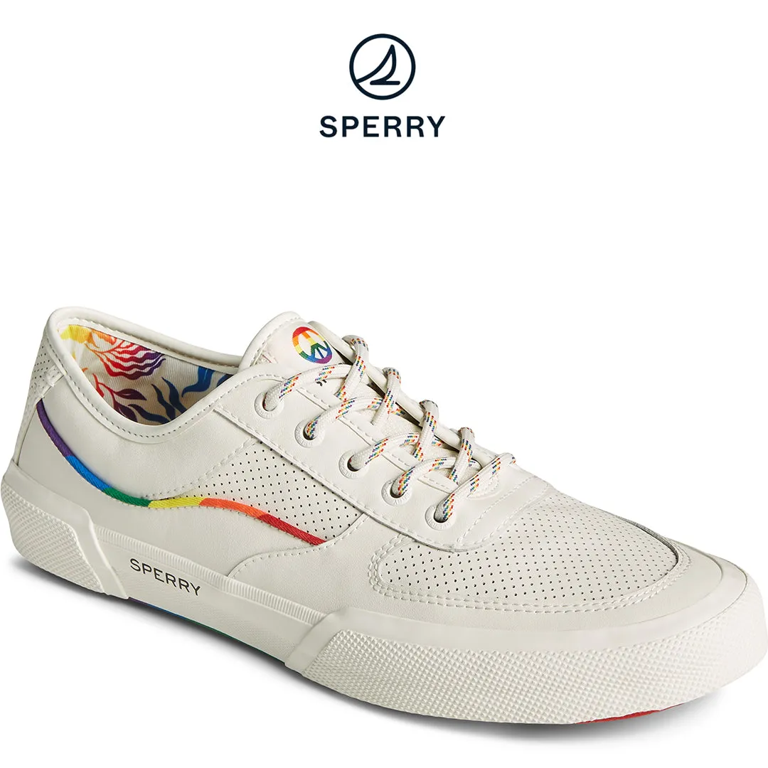 Men's SeaCycled™ Soletide Pride Sneaker - White (STS24295)