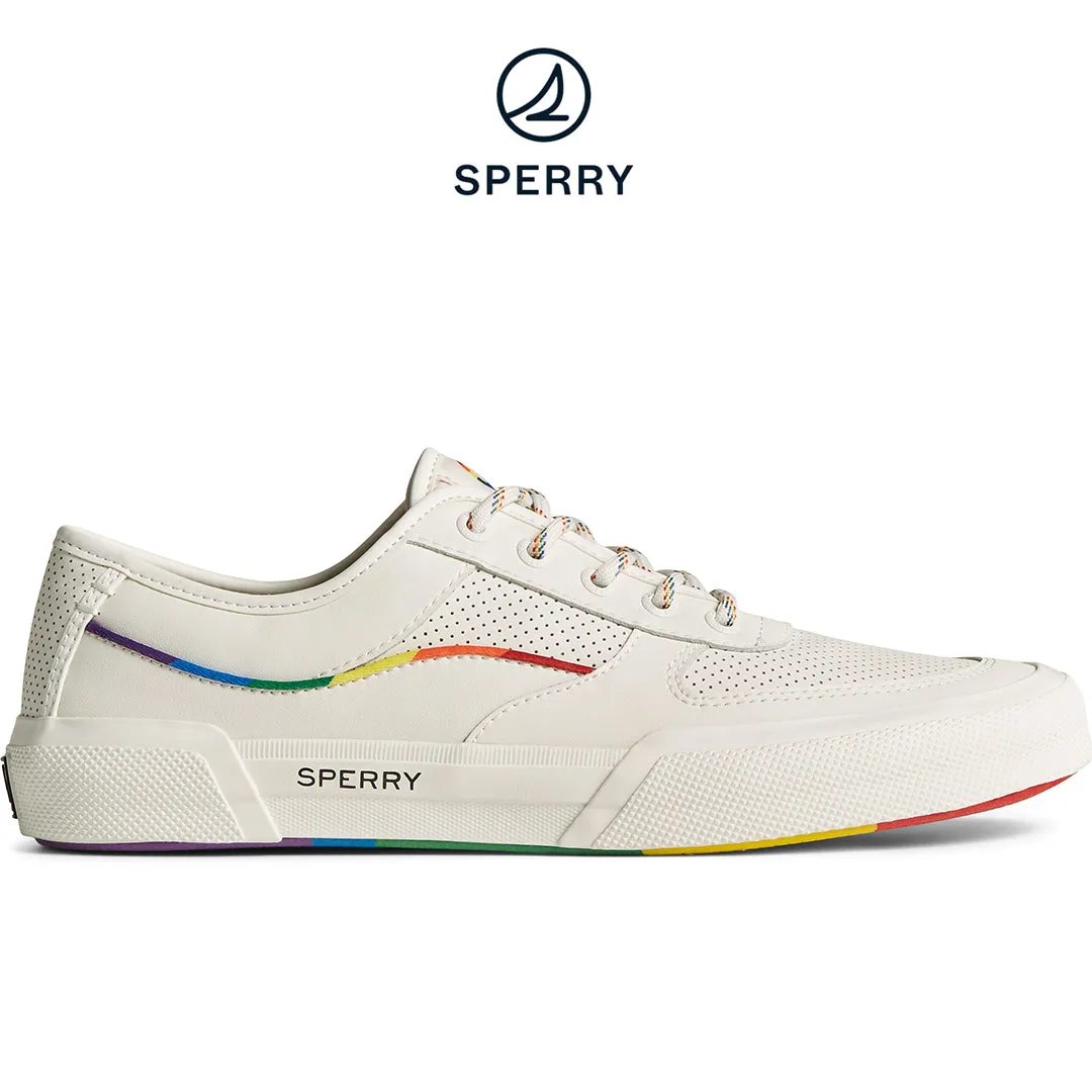 Men's SeaCycled™ Soletide Pride Sneaker - White (STS24295)