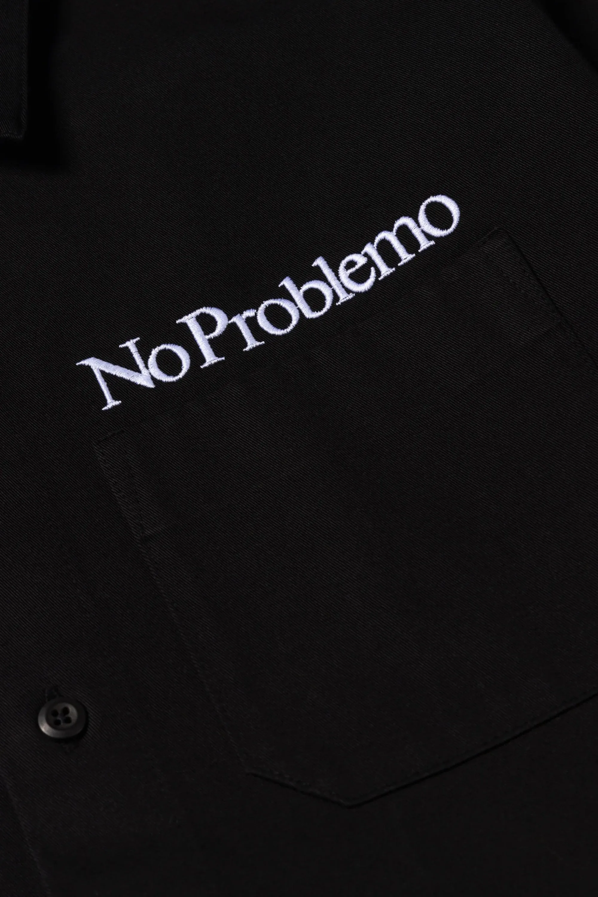 Mini Problemo Uniform Shirt Black