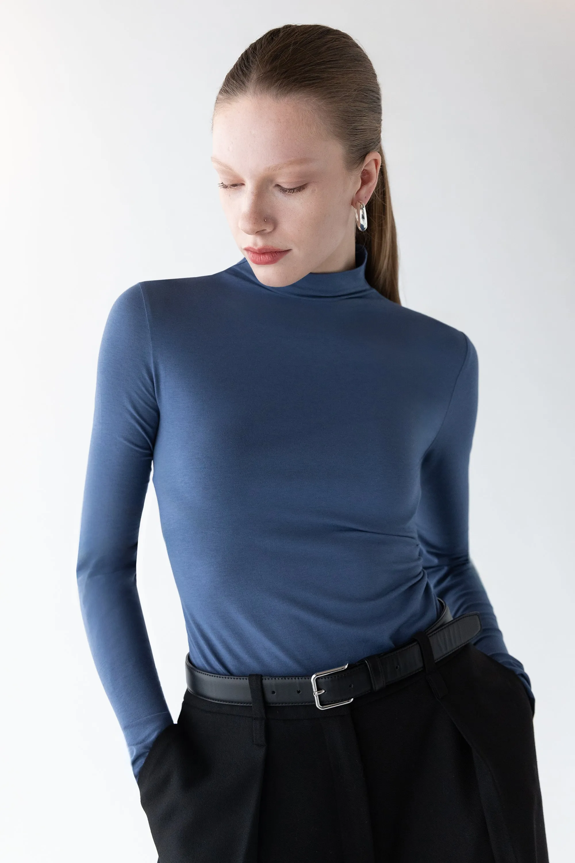 MOCKNECK TOP