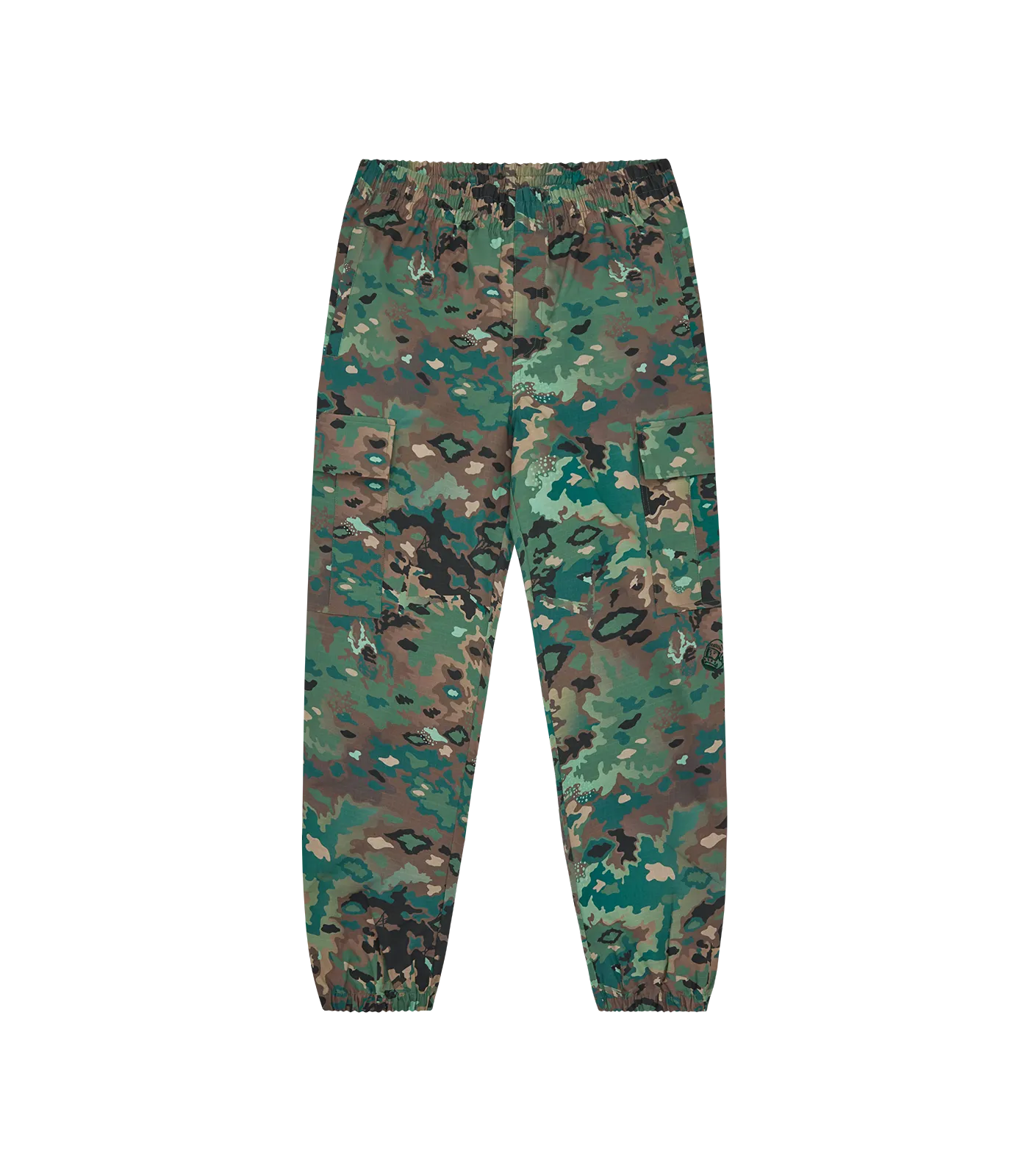 NOTHING CAMO CARGO PANTS - GREEN