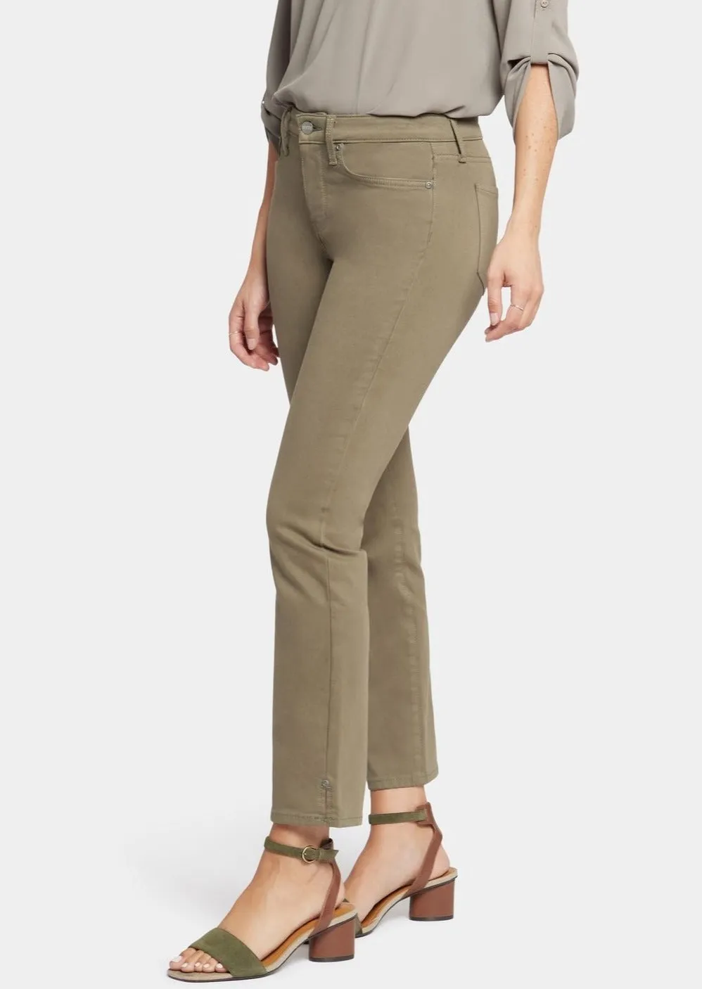 NYDJ - Sheri Ankle Riveted Slit Pants