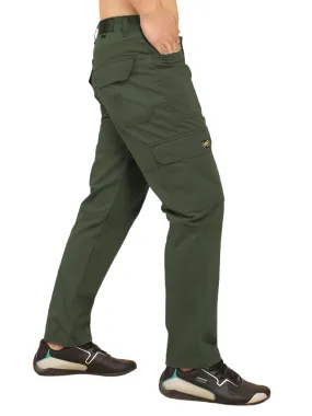 Olive Green Jacobs Carpenter Pocket Design Cargo