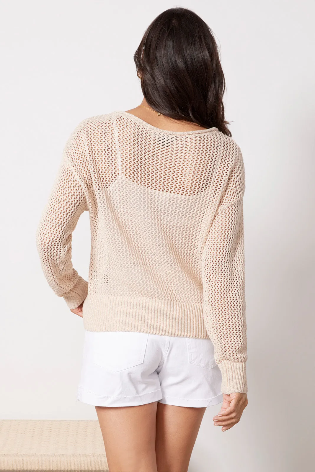 Open Knit Sweater