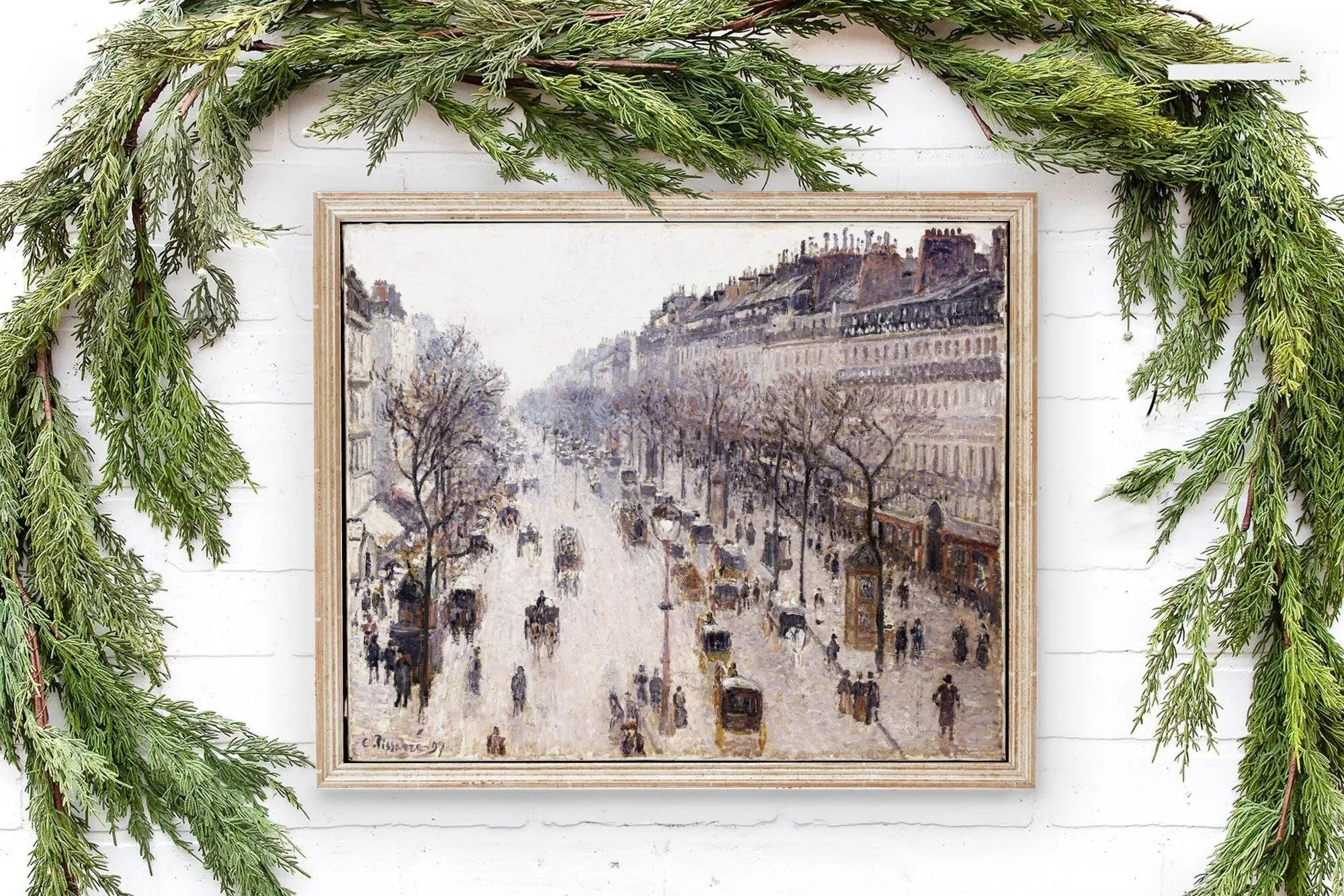 Paris Street Wall Print