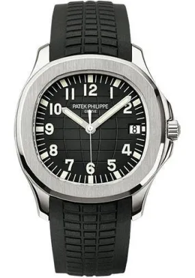 Patek Philippe 40mm Men's Aquanaut Watch Black Dial 5167A 2021