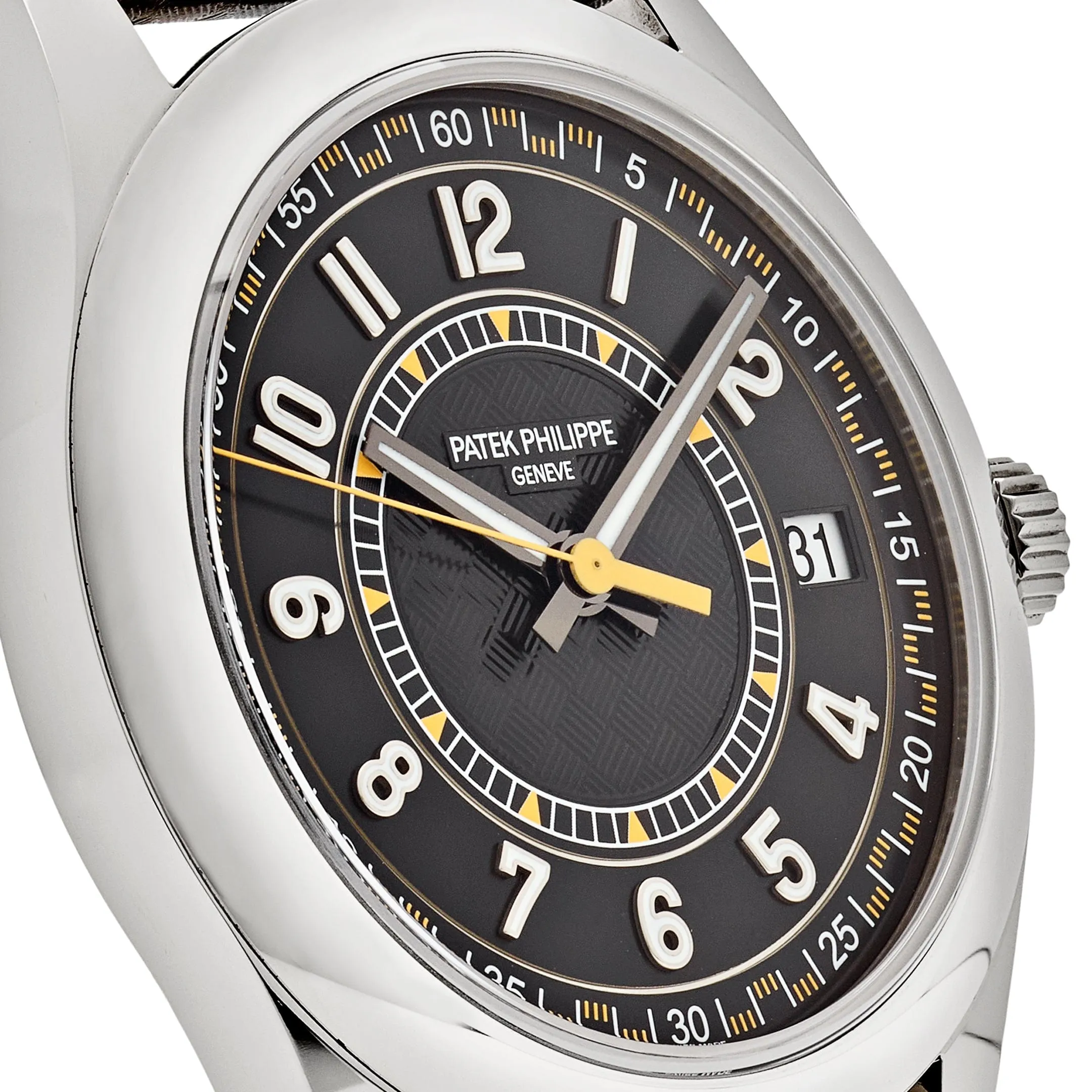 Patek Philippe Calatrava 6007G-001 White Gold Yellow Accents