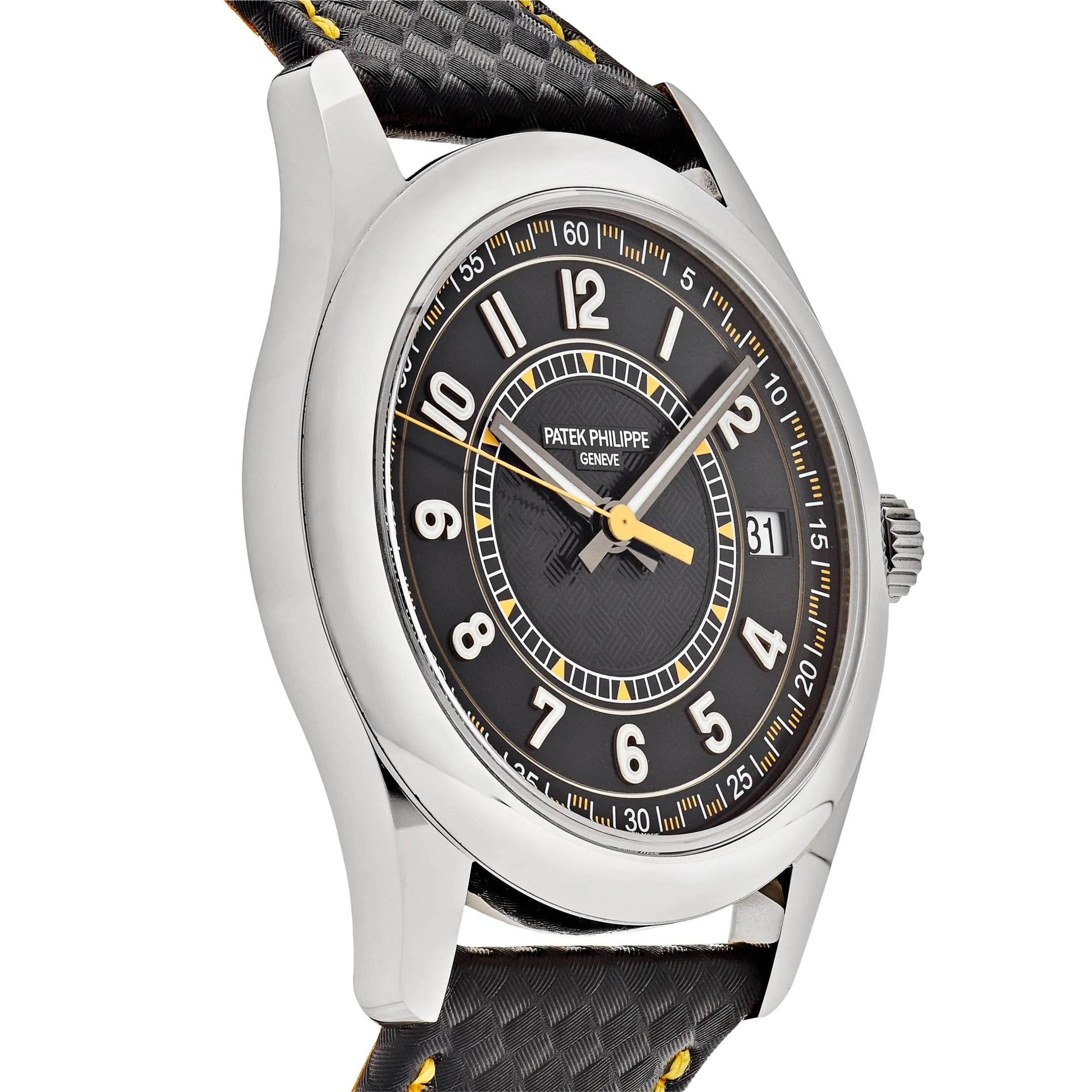 Patek Philippe Calatrava 6007G-001 White Gold Yellow Accents