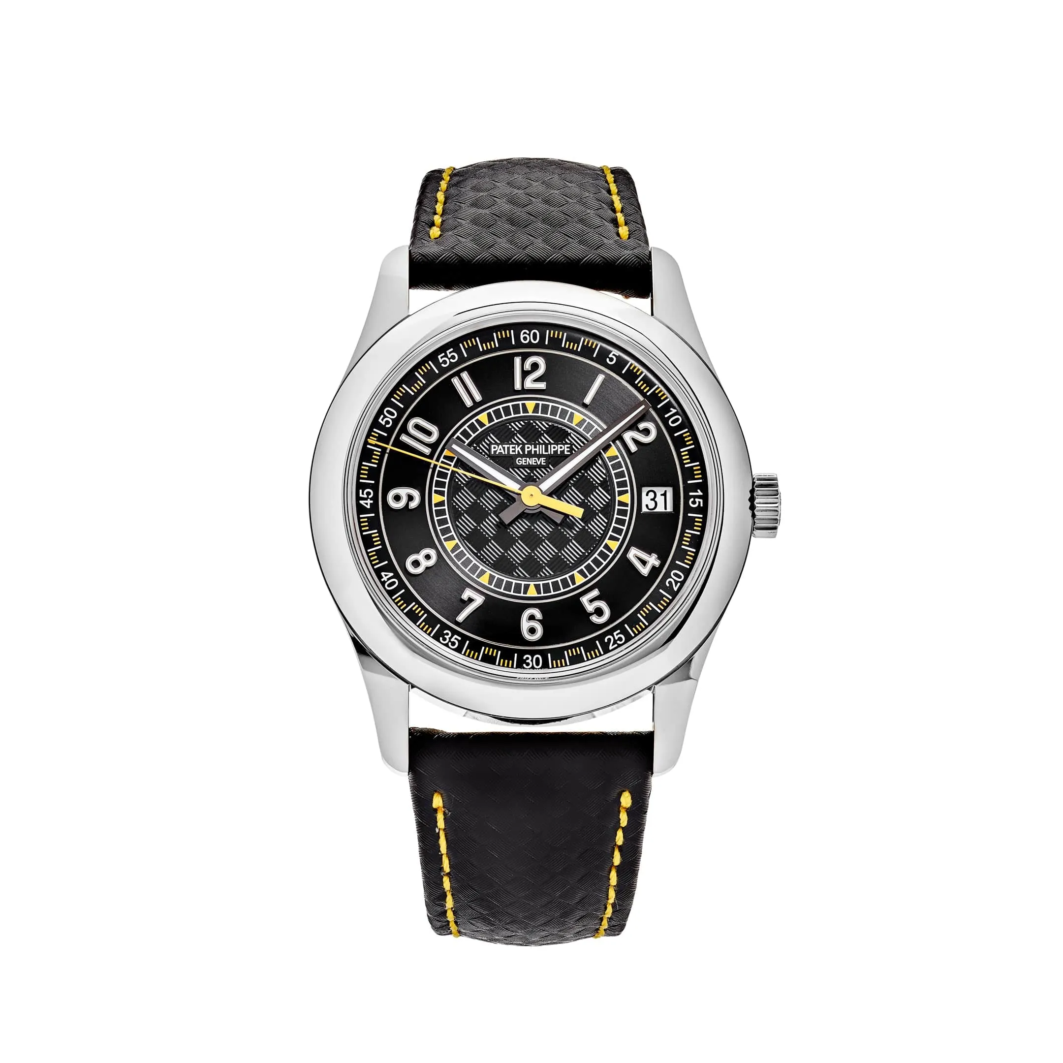 Patek Philippe Calatrava 6007G-001 White Gold Yellow Accents