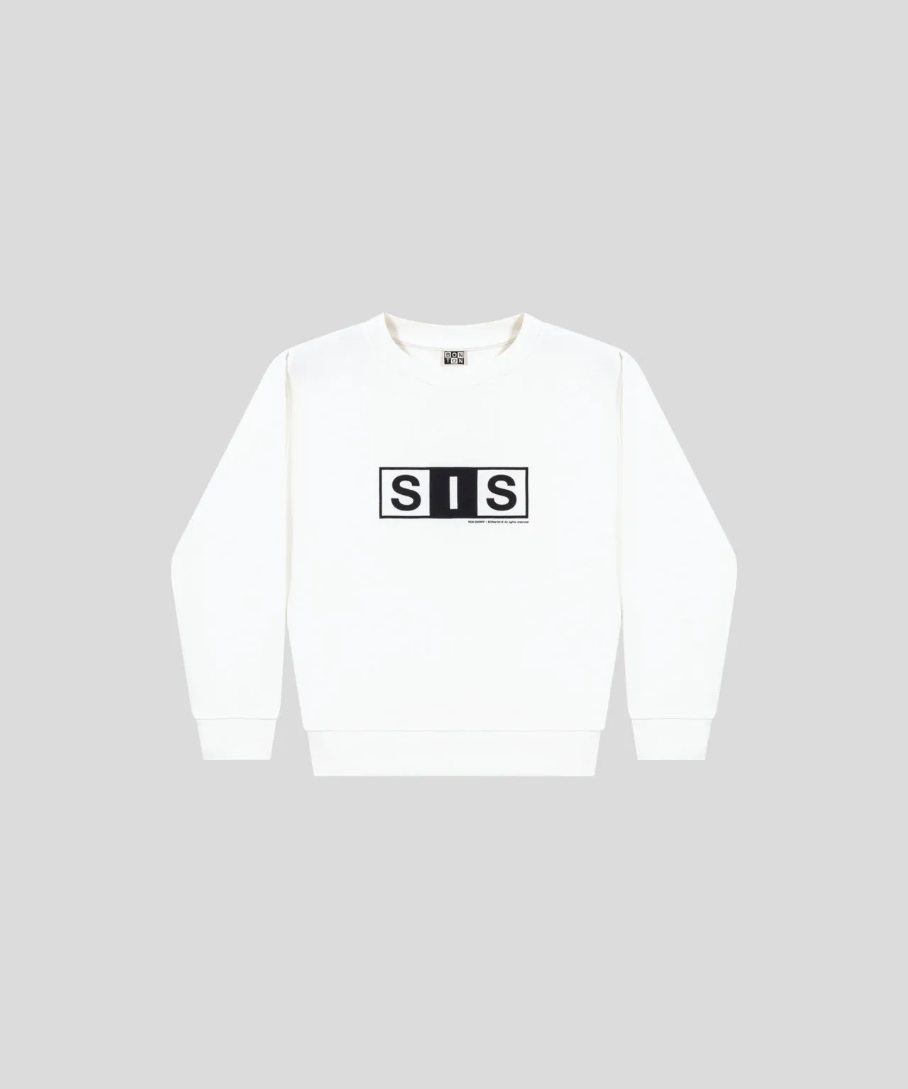 RON DORFF   BON★ON Kids Organic Cotton Sweatshirt SIS: Off White