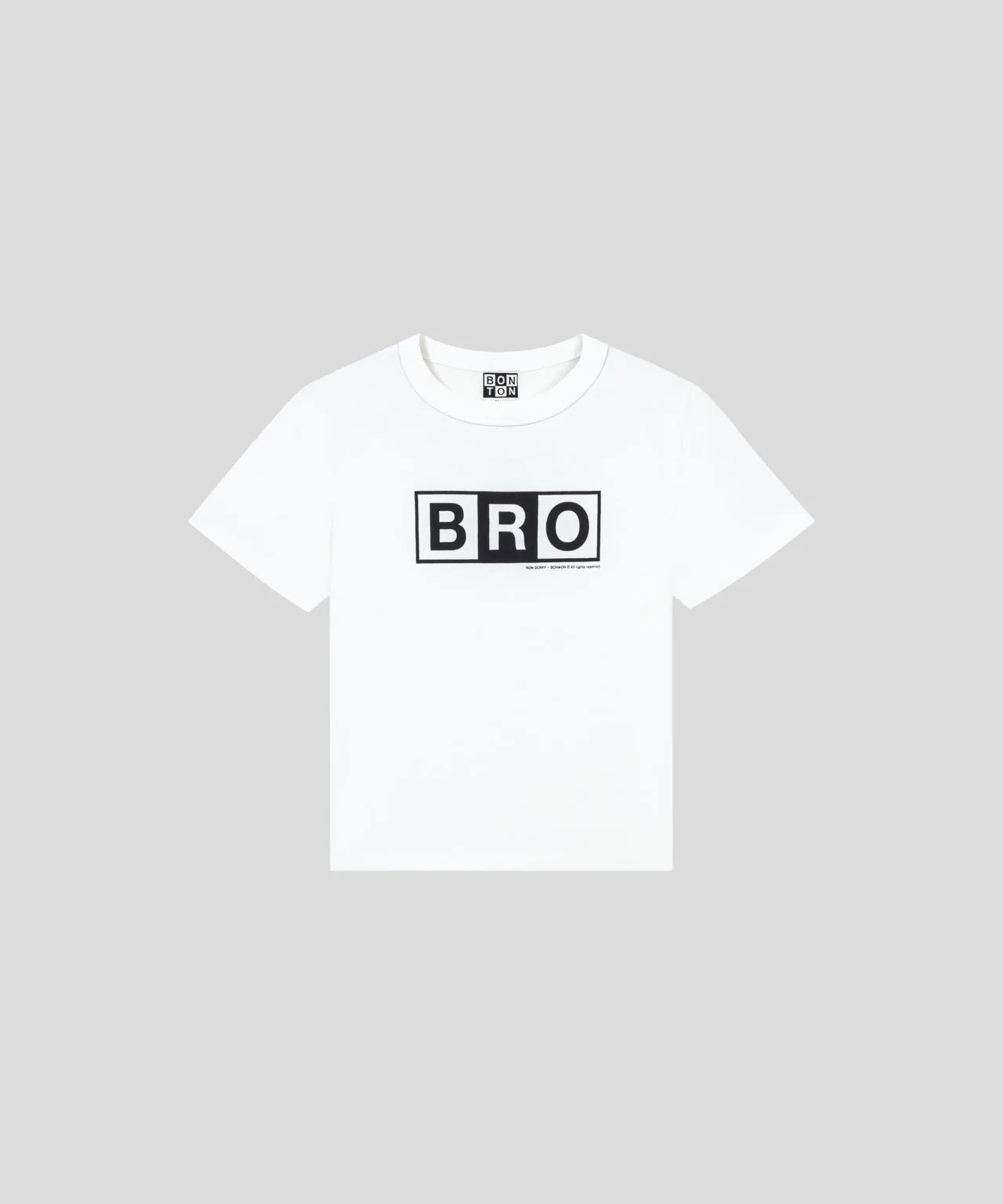 RON DORFF   BON★ON Kids Organic Cotton T-Shirt BRO: Off White