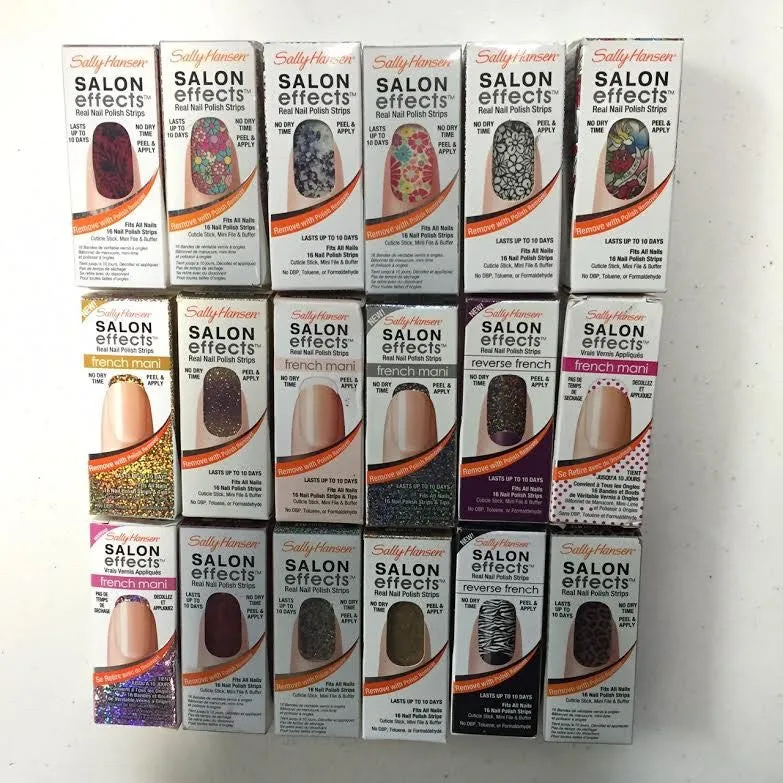 Sally Hansen Salon Effects Real Nail Strips