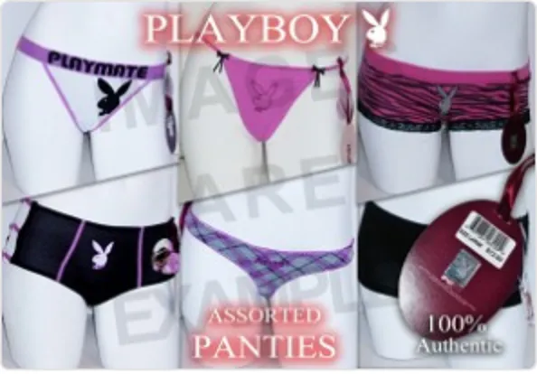 Sexy ***Playboy Brand***  Assorted Panties