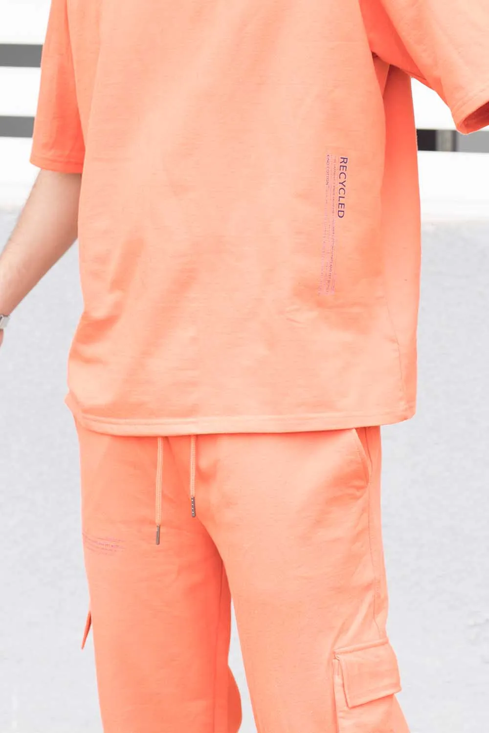 Tangerine cargo joggers