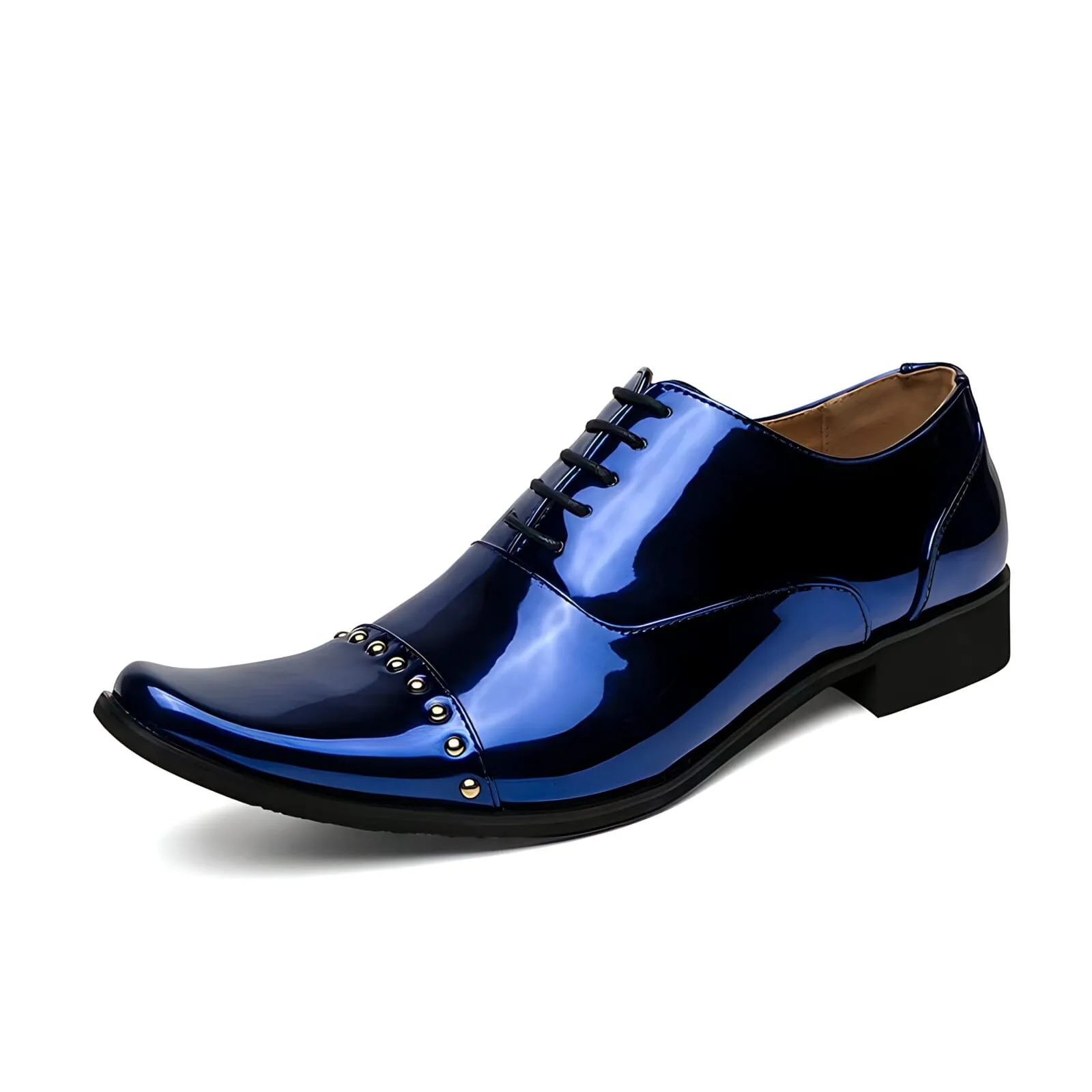 The Vega Patent Leather Pointed Toe Dress Shoes - Multiple Colors